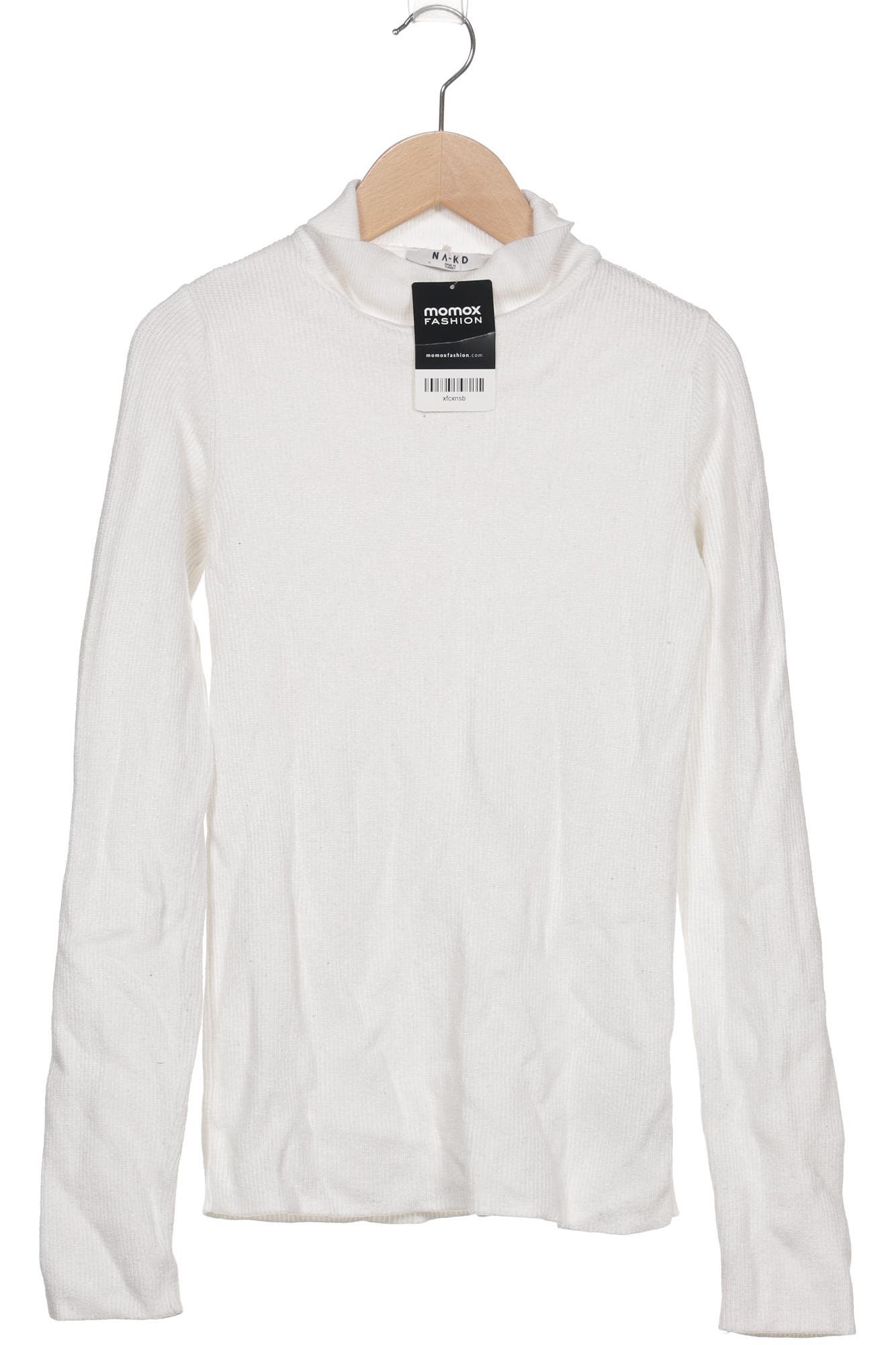 

Na-Kd Damen Pullover, weiß, Gr. 36