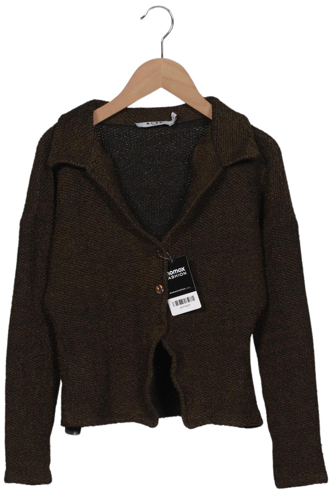 

Na-Kd Damen Strickjacke, braun, Gr. 38