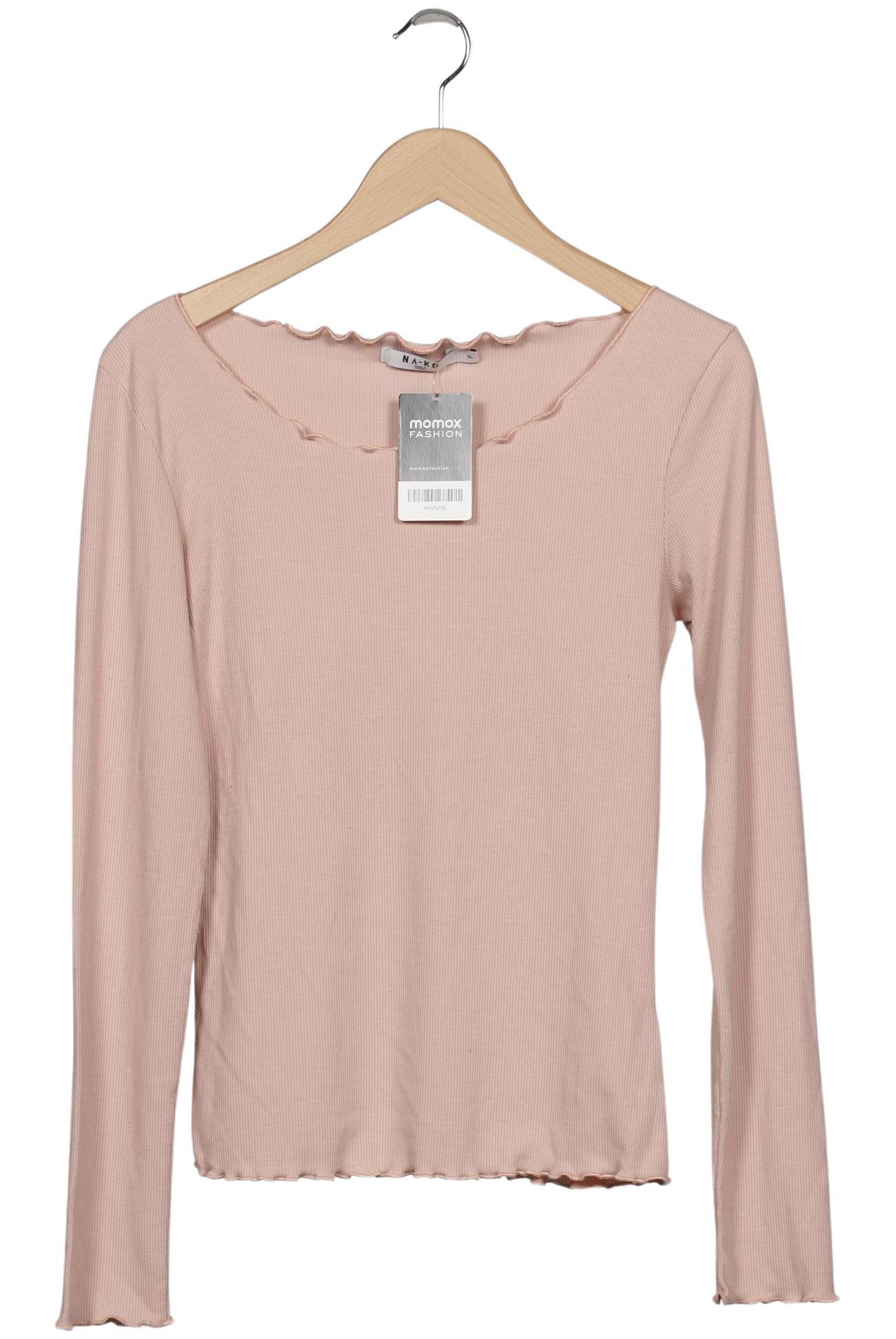 

Na-Kd Damen Langarmshirt, pink, Gr. 44