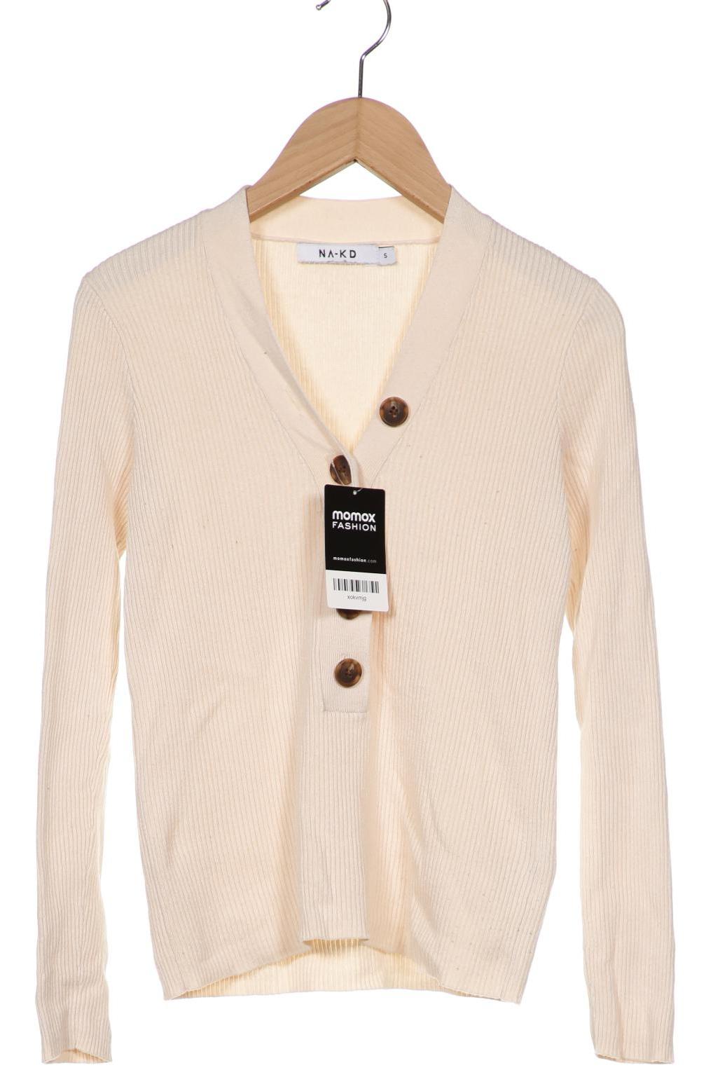 

NA-KD Damen Pullover, cremeweiß