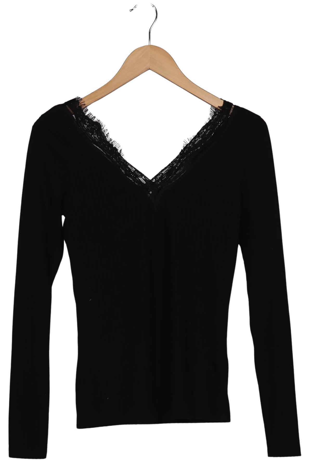 

Na-Kd Damen Langarmshirt, schwarz, Gr. 34