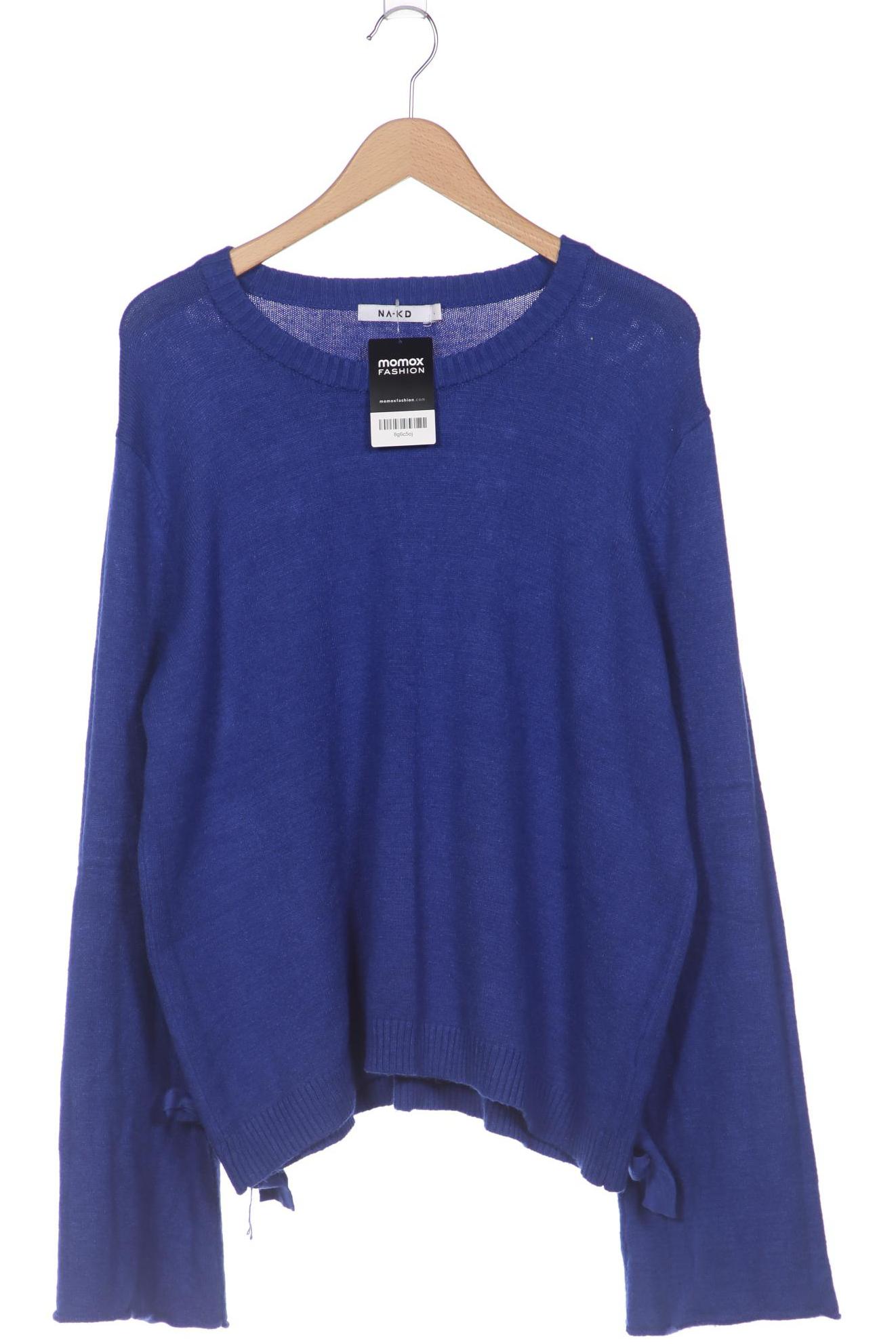 

Na-Kd Damen Pullover, blau, Gr. 42