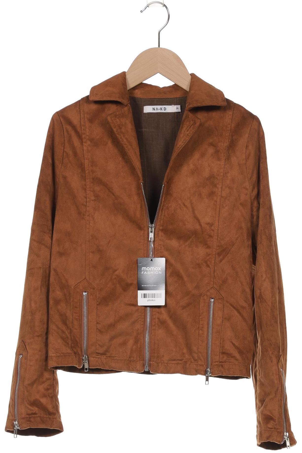 

Na-Kd Damen Jacke, braun, Gr. 34