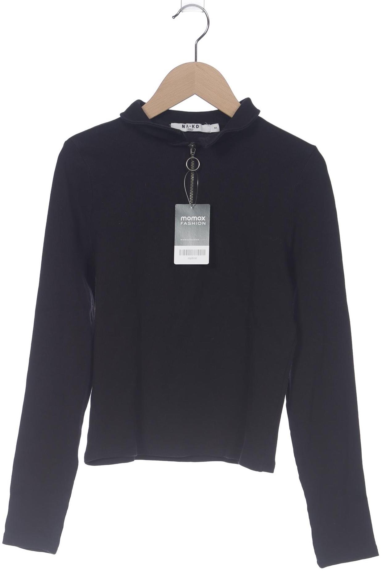 

Na-Kd Damen Langarmshirt, schwarz, Gr. 38