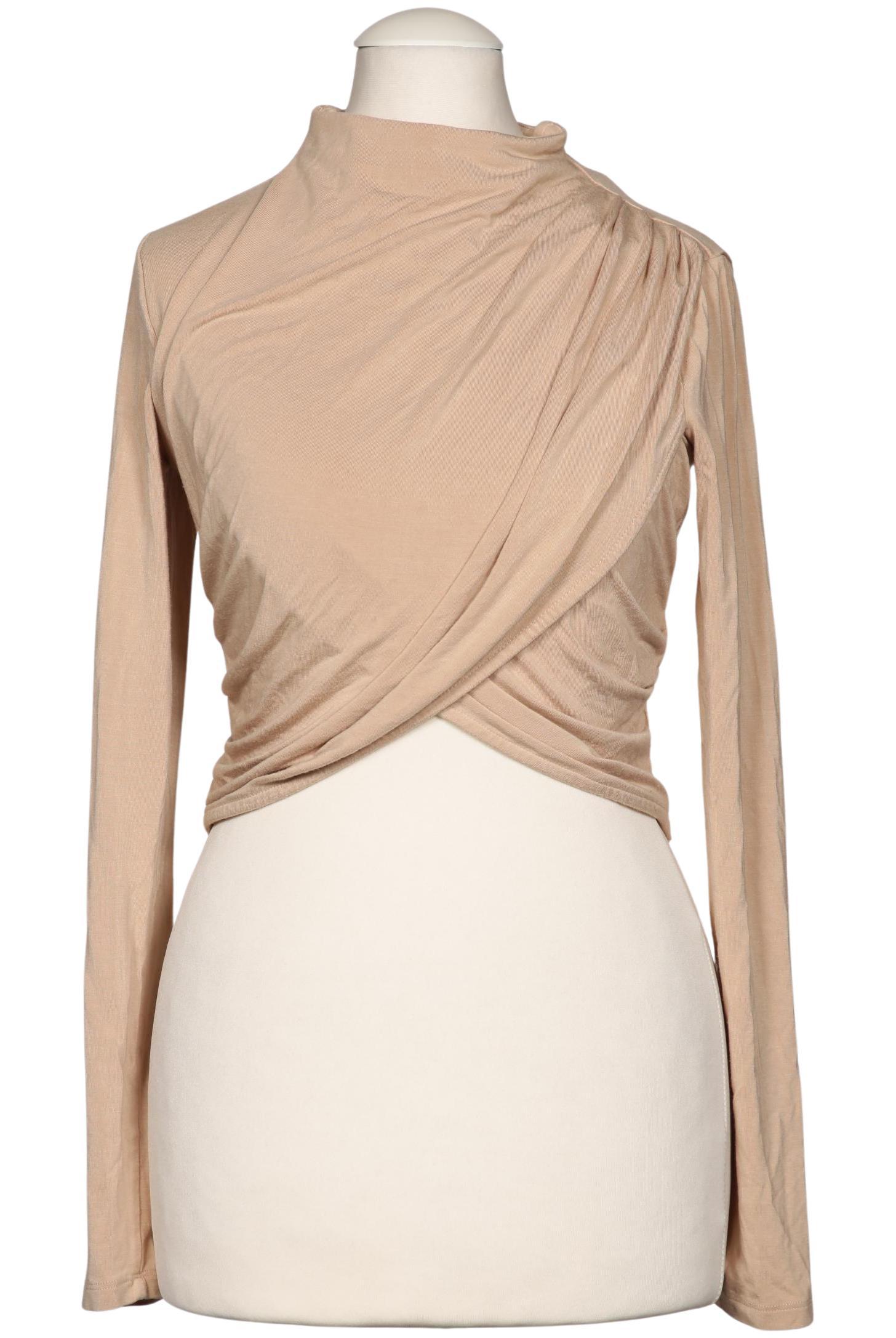 

Na-Kd Damen Langarmshirt, beige, Gr. 32