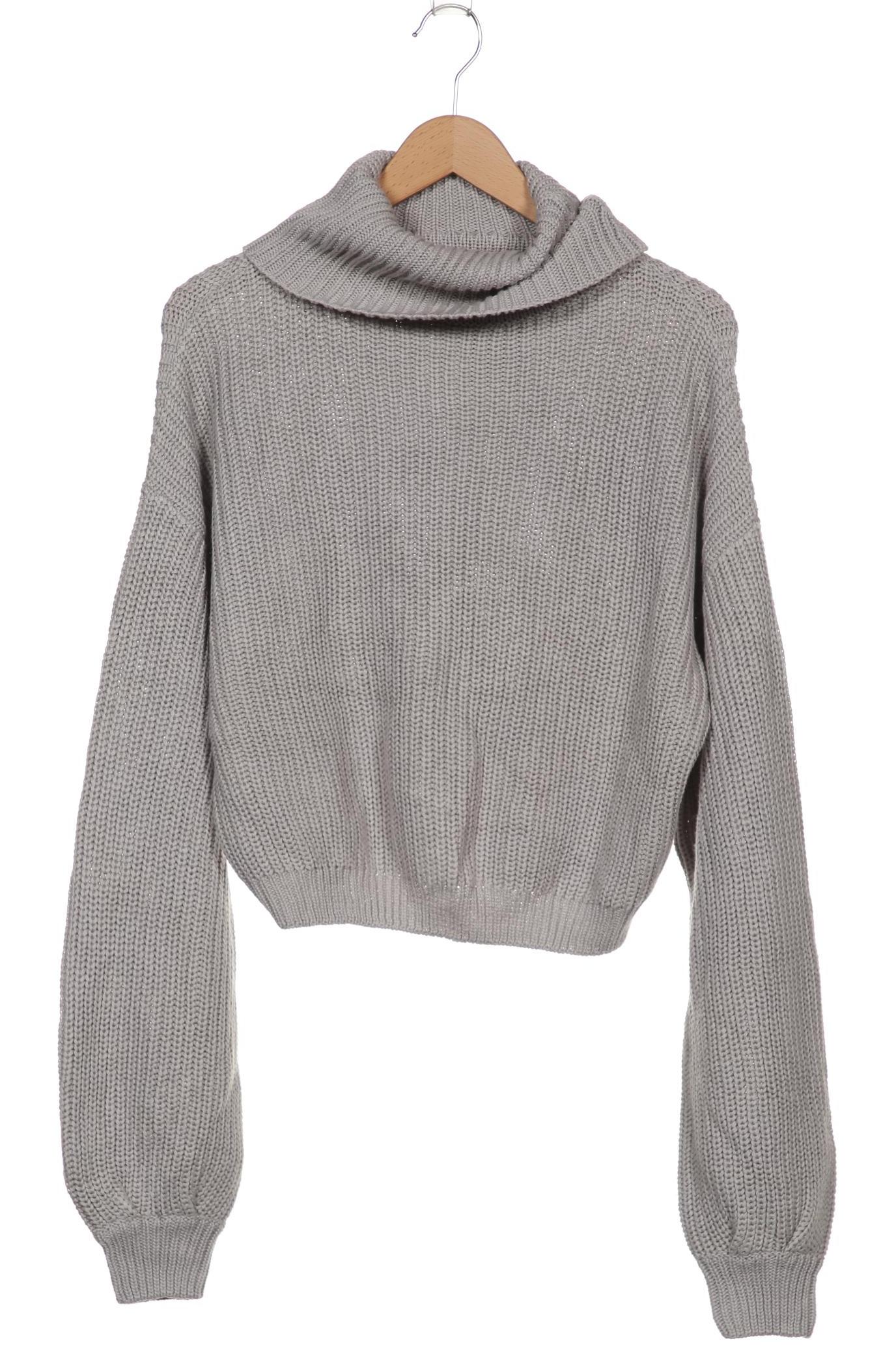 

NA-KD Damen Pullover, grau
