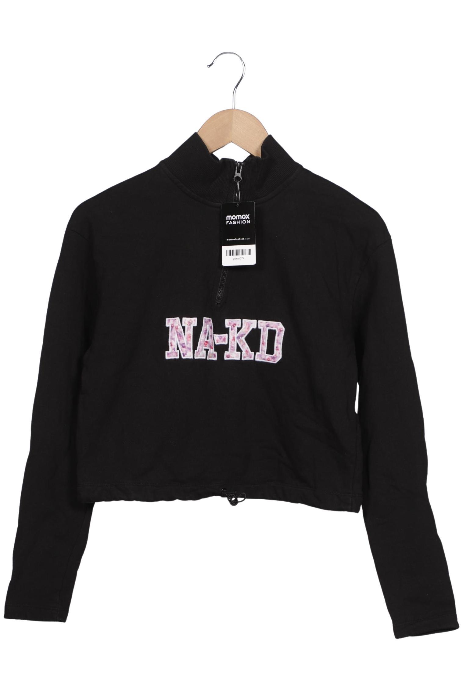 

Na-Kd Damen Sweatshirt, schwarz, Gr. 38