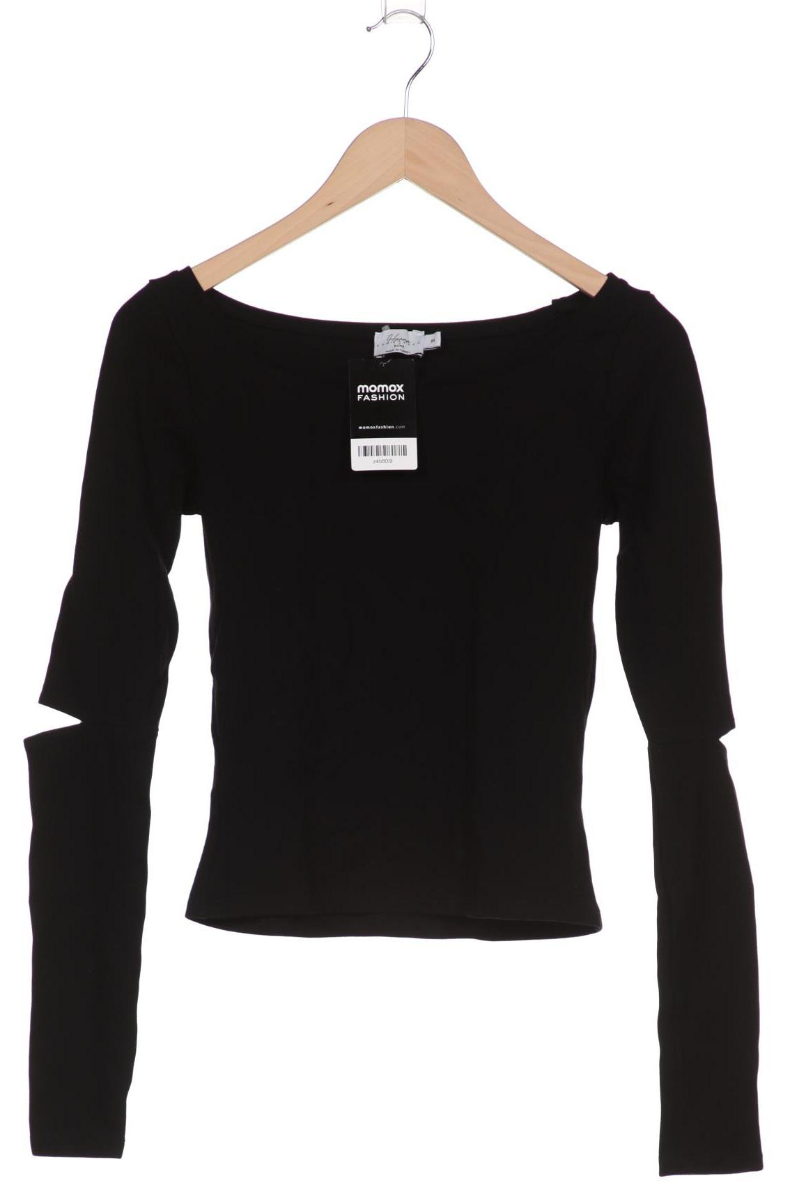 

NA-KD Damen Langarmshirt, schwarz