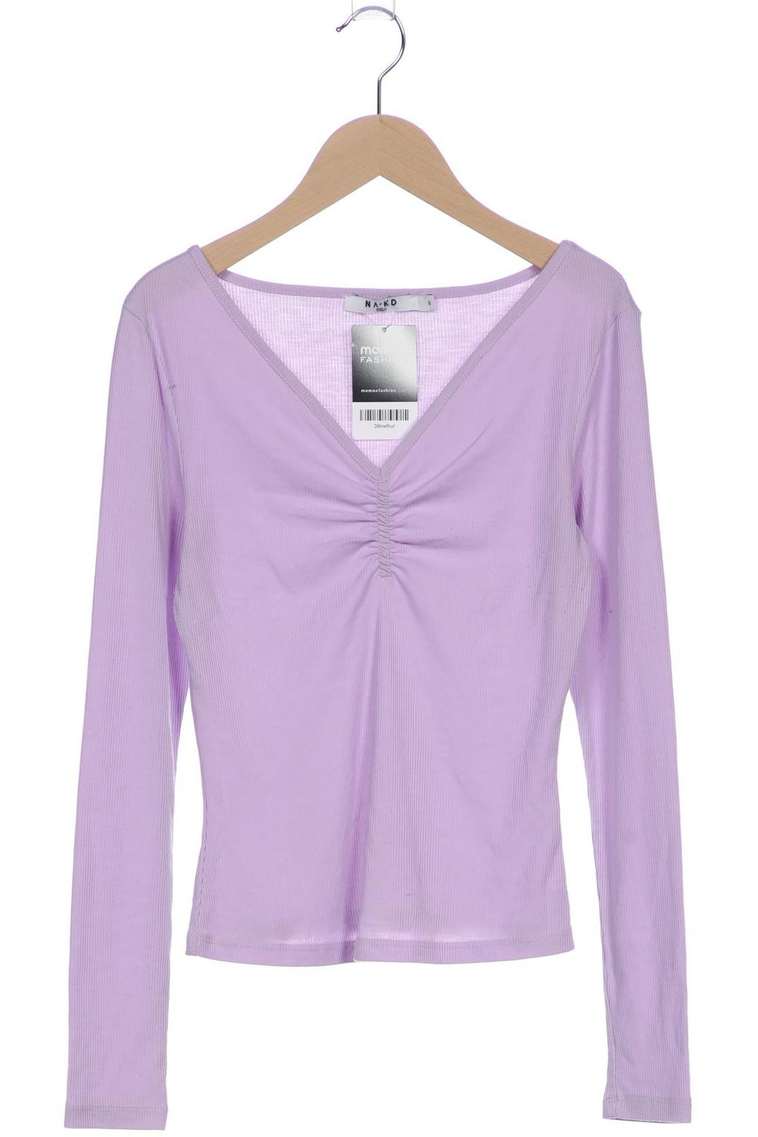 

Na-Kd Damen Langarmshirt, flieder, Gr. 36