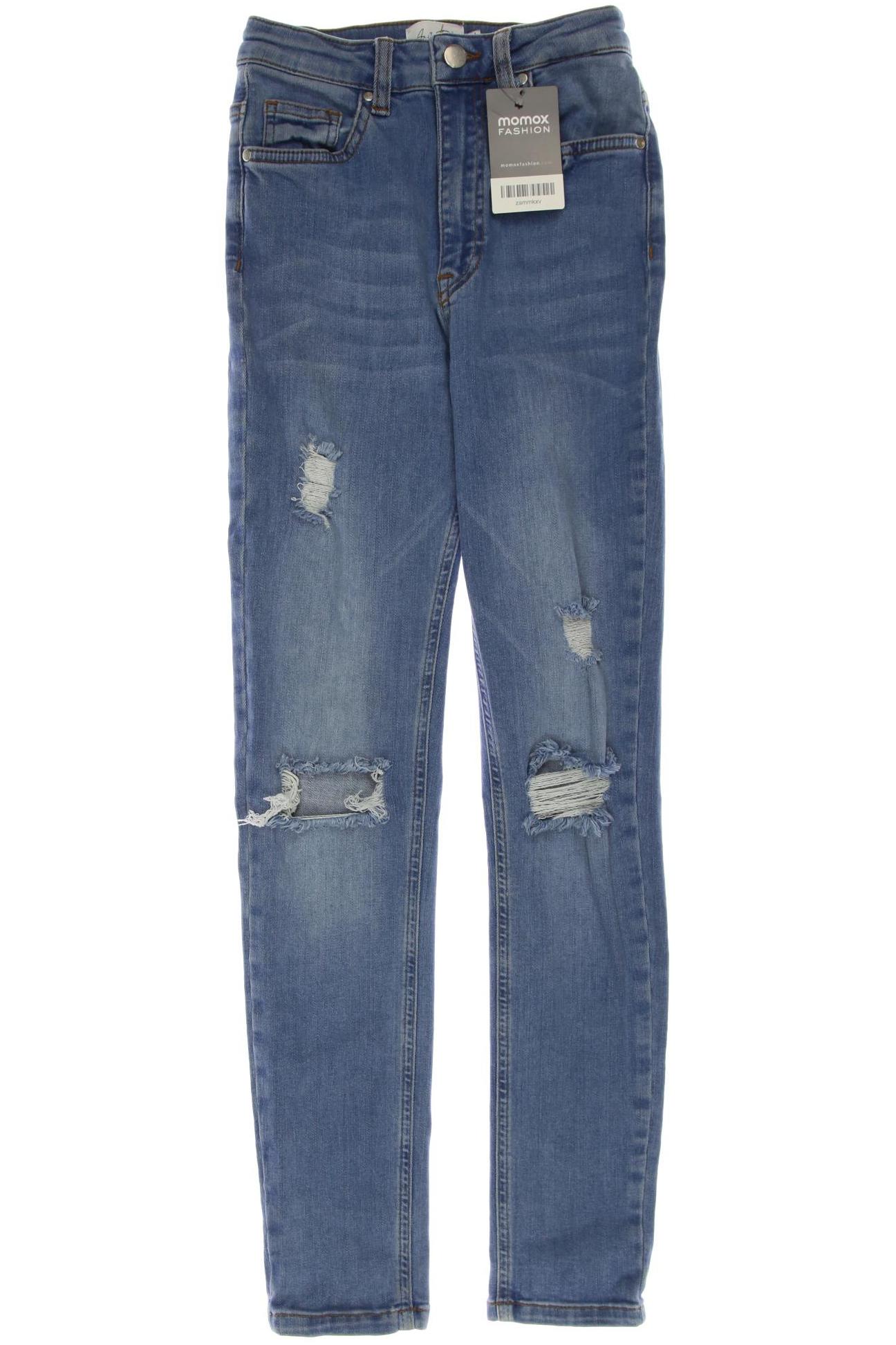 

NA-KD Damen Jeans, blau