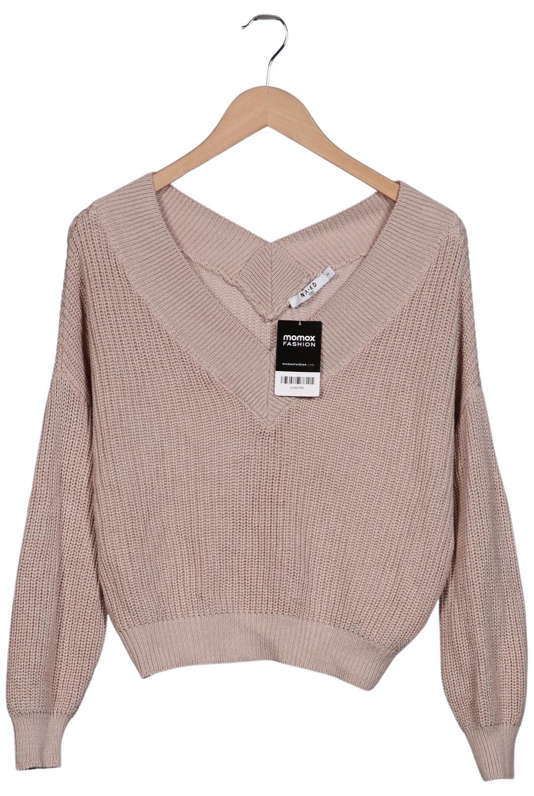 

Na-Kd Damen Pullover, beige, Gr. 38