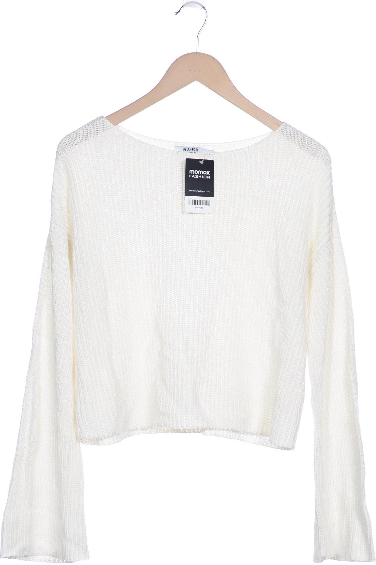 

Na-Kd Damen Pullover, weiß, Gr. 36