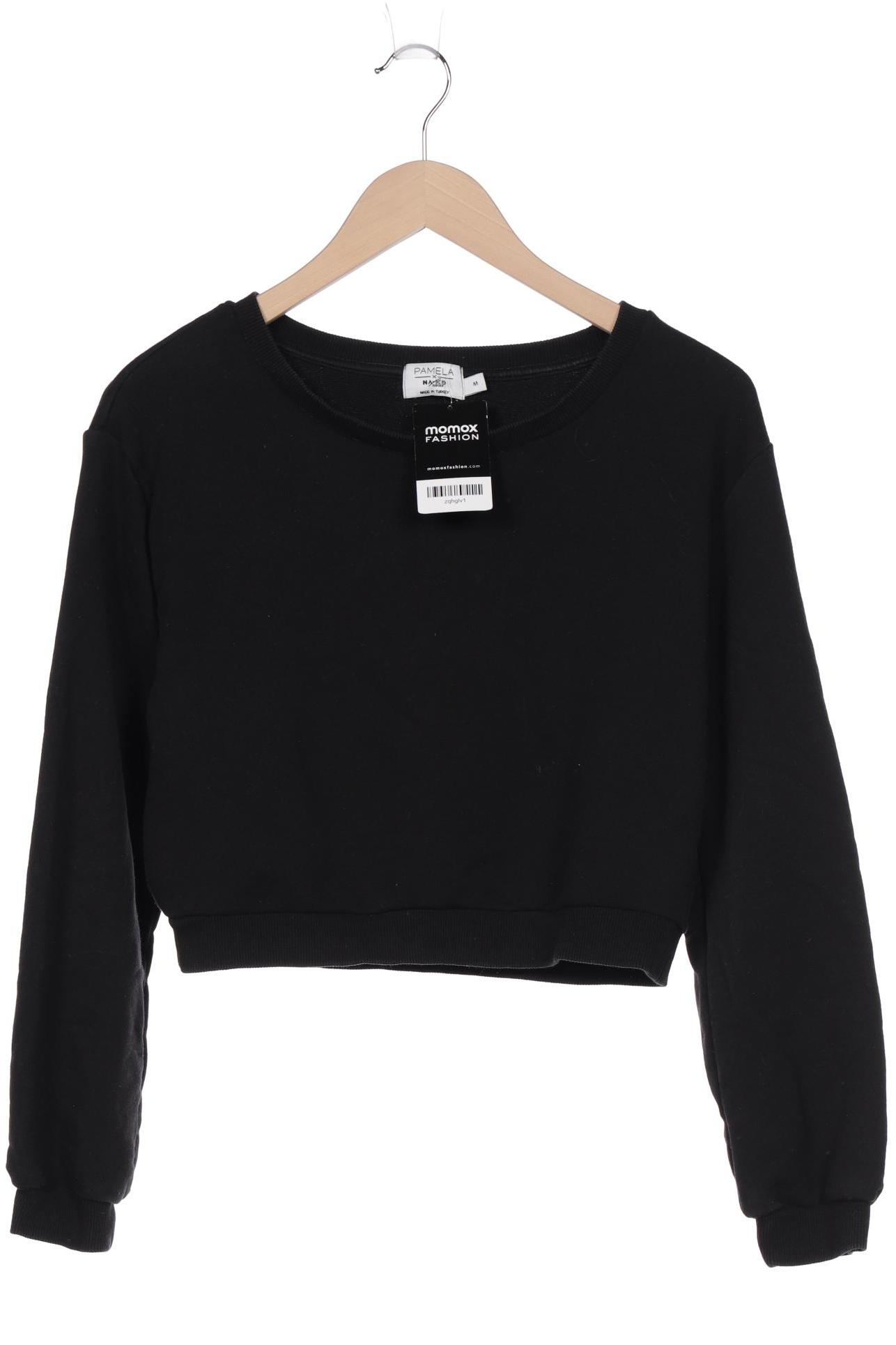 

NA-KD Damen Sweatshirt, schwarz