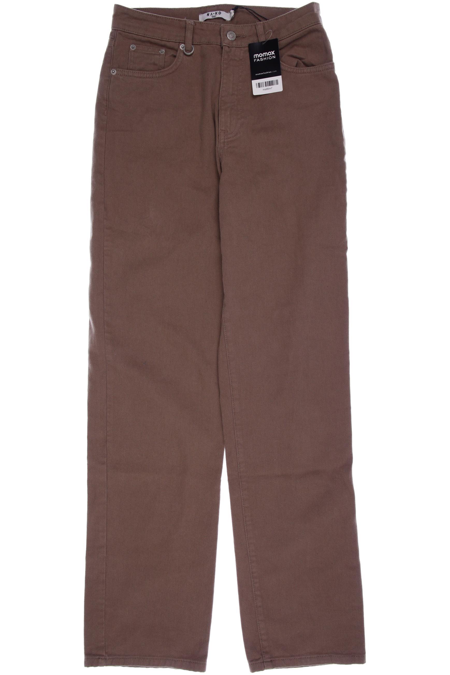 Thumbnail - Na-Kd Damen Jeans, braun, Gr. 36