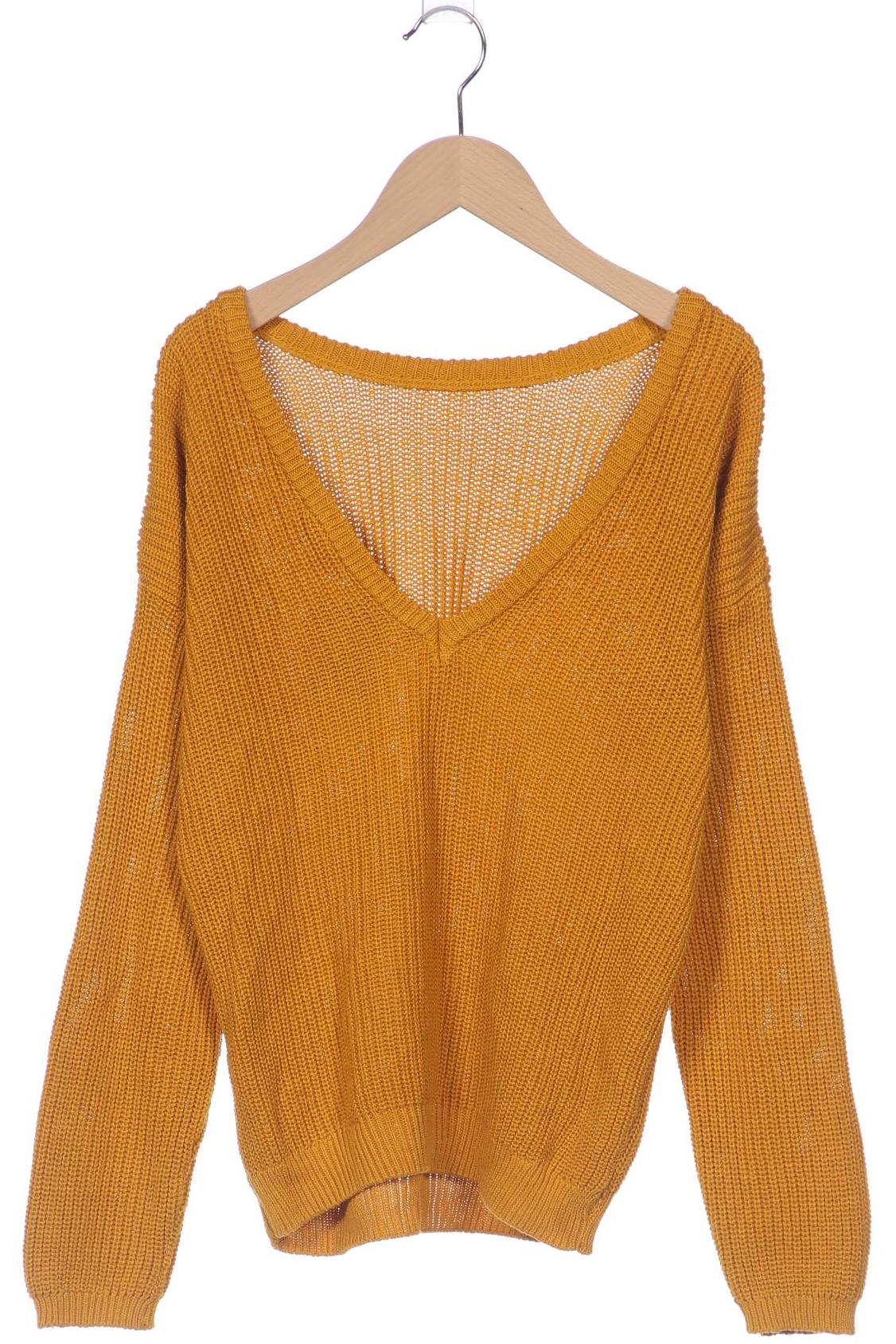 

Na-Kd Damen Pullover, gelb, Gr. 32