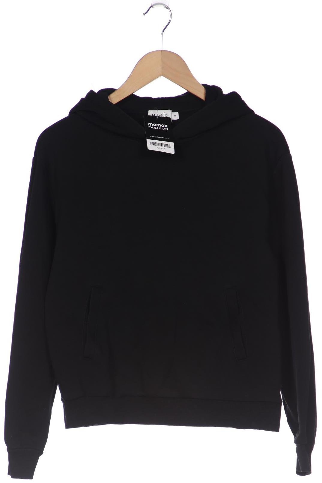 

NA-KD Damen Kapuzenpullover, schwarz