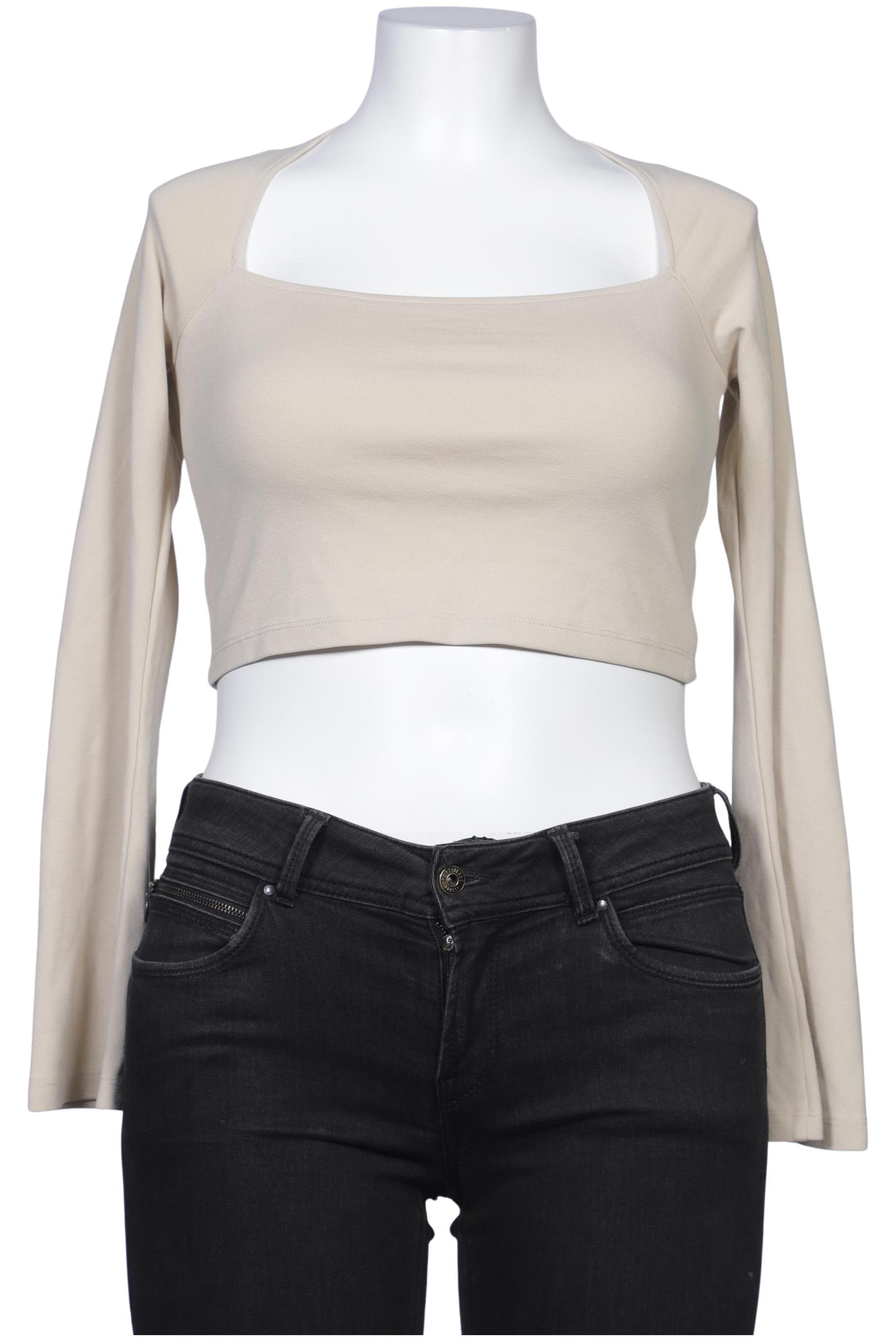 

Na-Kd Damen Langarmshirt, beige, Gr. 38