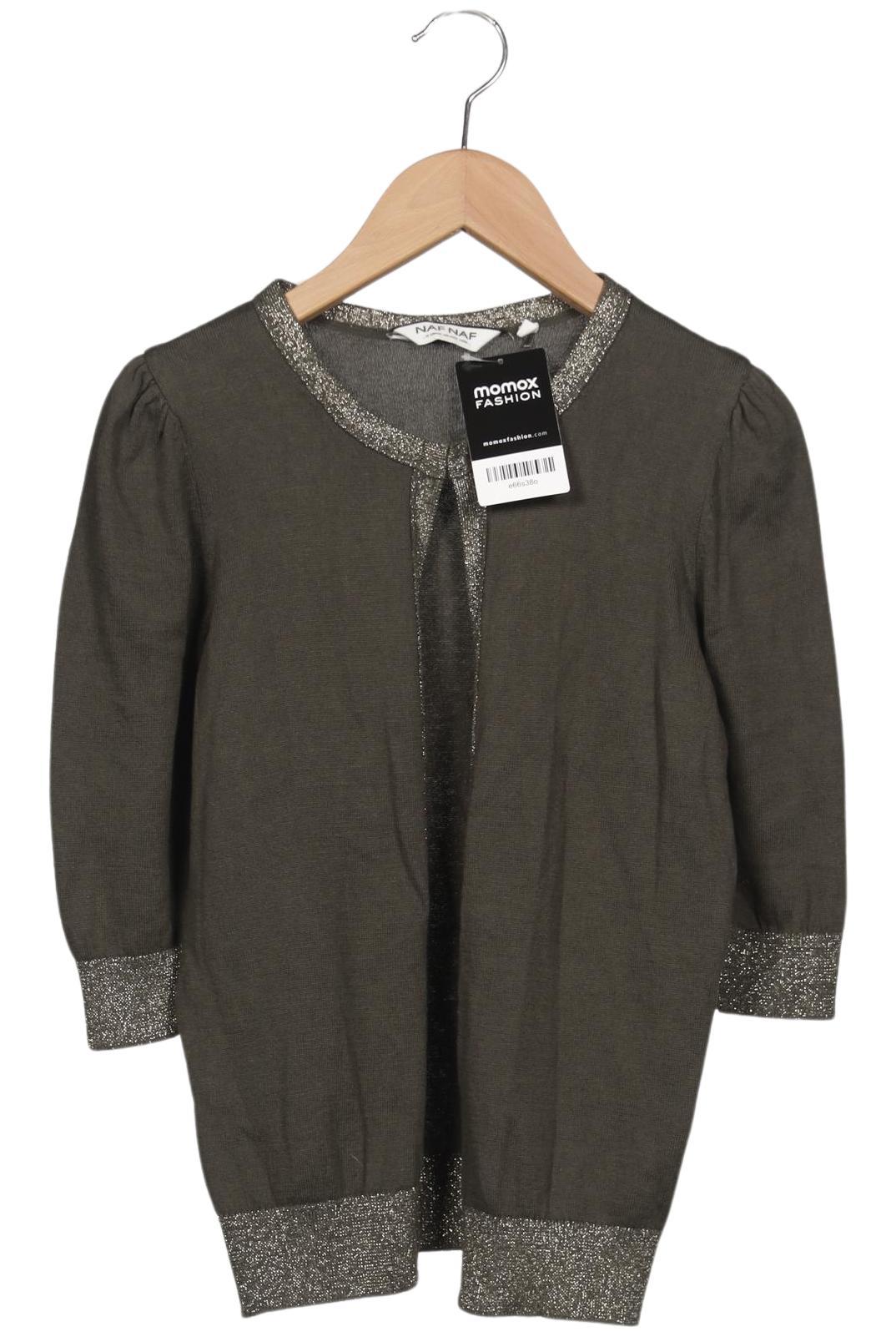 

NAF NAF Damen Strickjacke, grün, Gr. 36