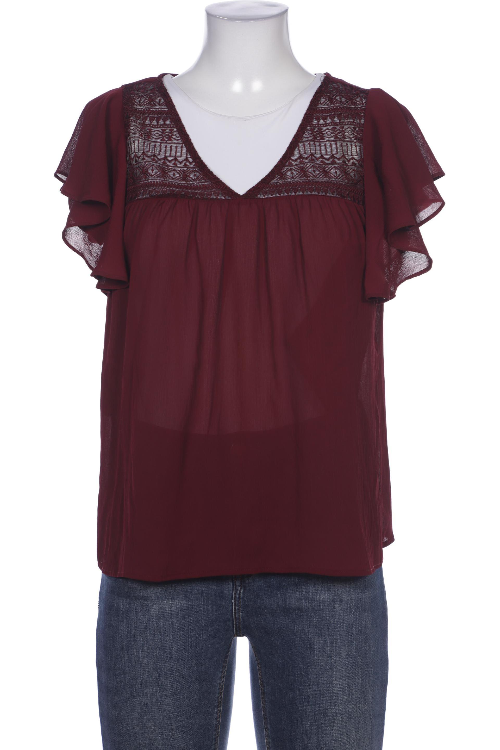 

NAF NAF Damen Bluse, bordeaux, Gr. 38