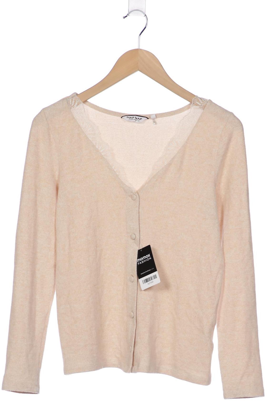 

NAF NAF Damen Strickjacke, beige, Gr. 36