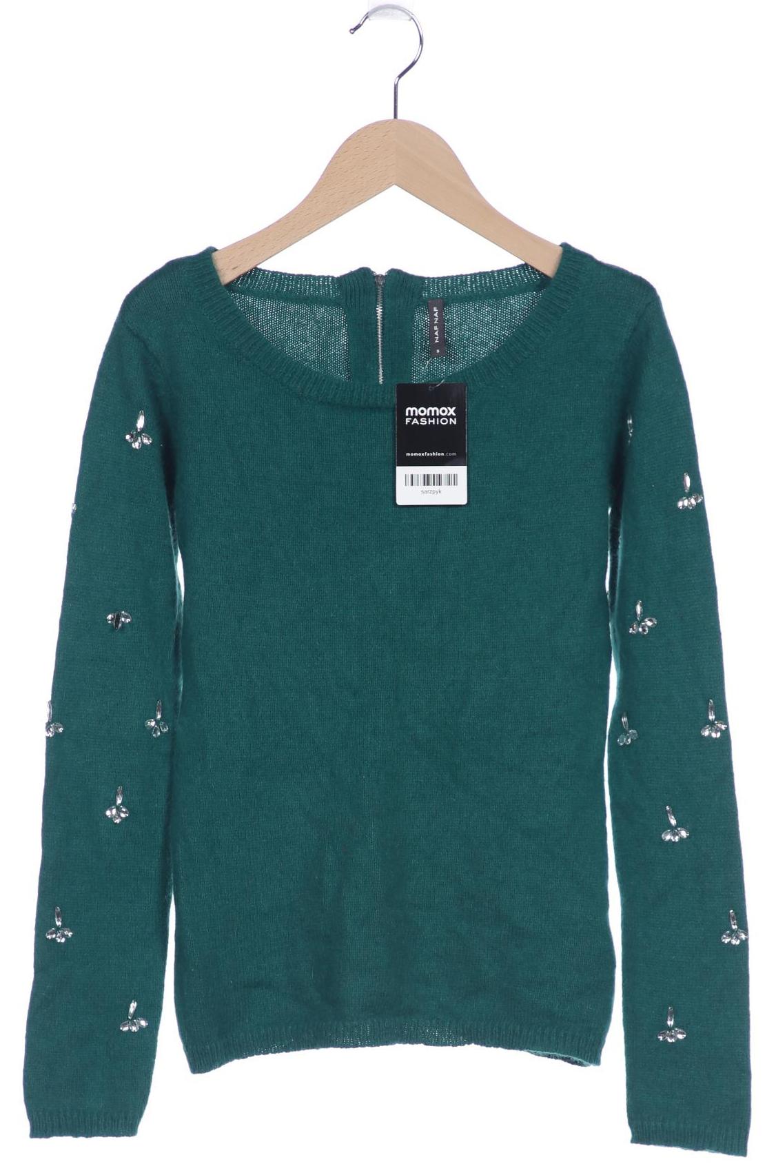 

NAF NAF Damen Pullover, grün, Gr. 36