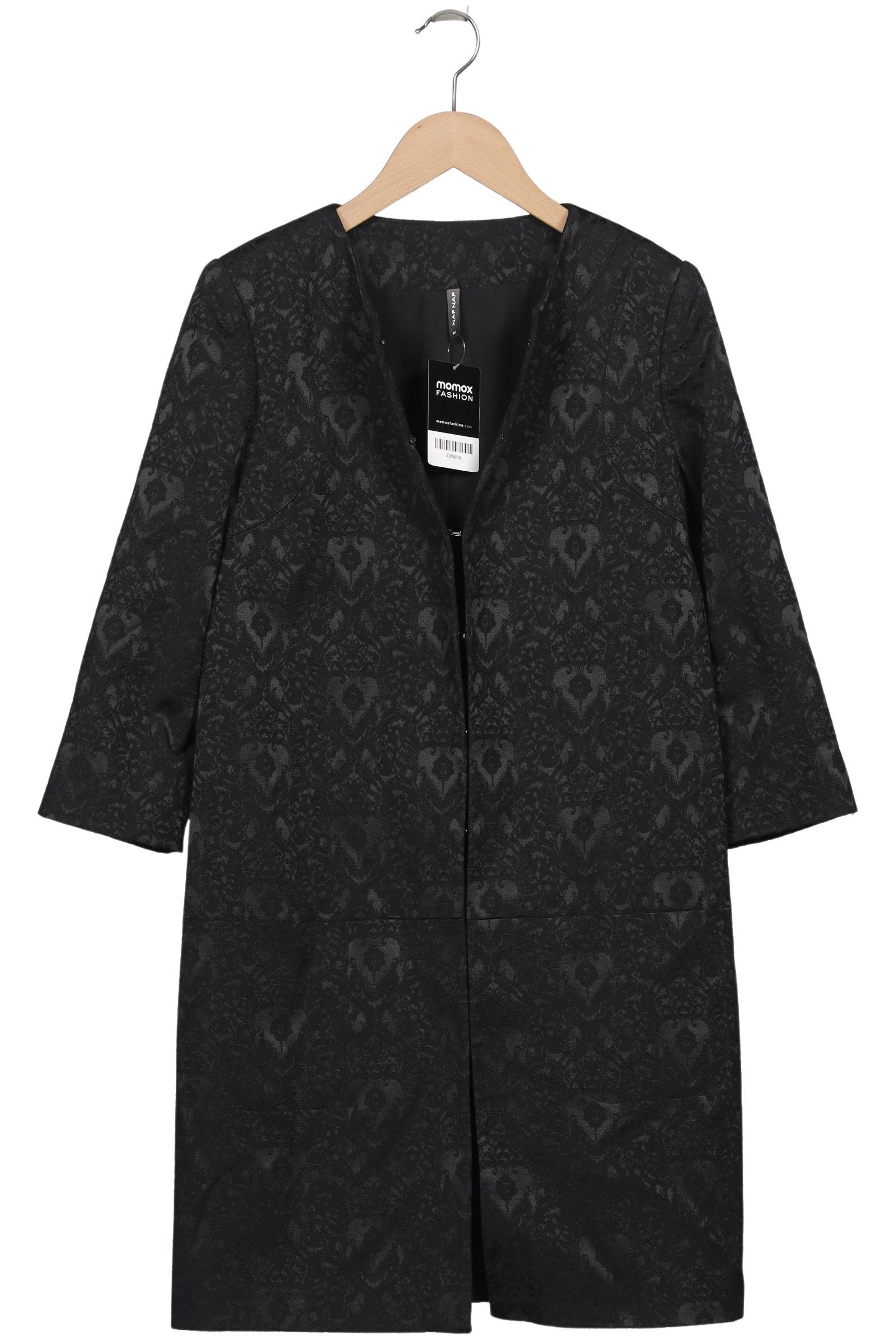 

NAF NAF Damen Mantel, schwarz, Gr. 38