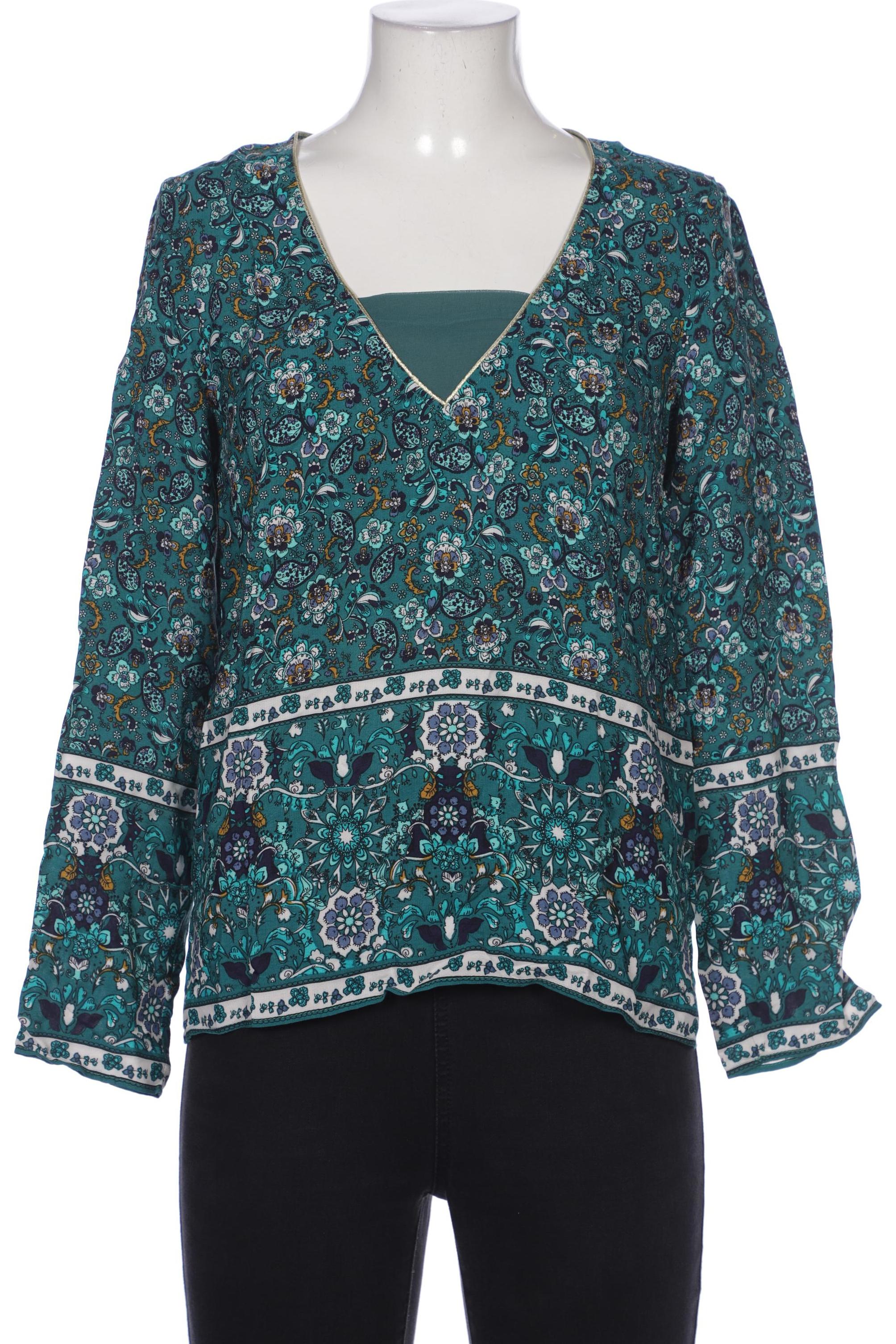 

NAF NAF Damen Bluse, türkis, Gr. 40