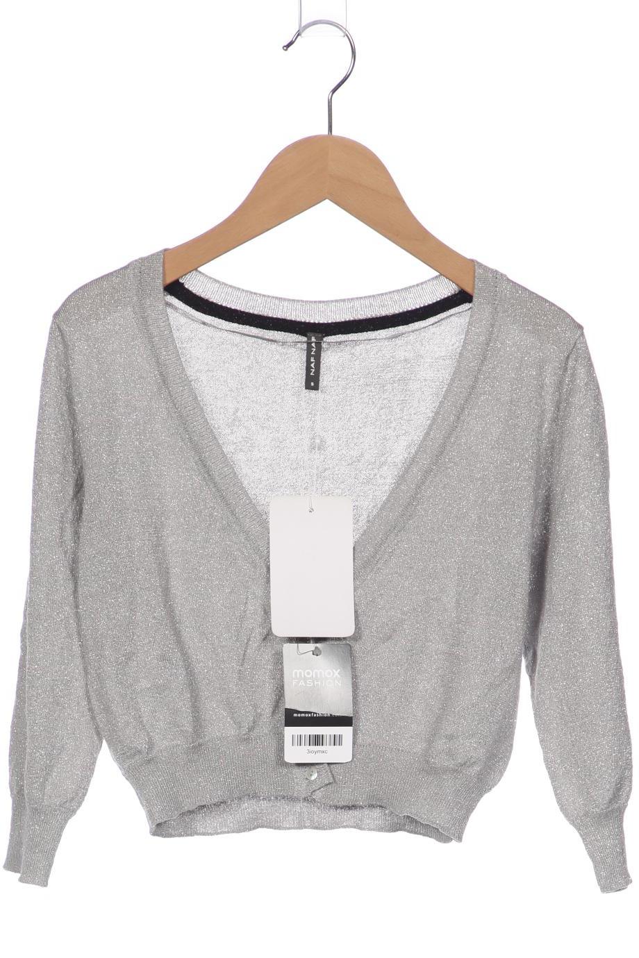 

NAF NAF Damen Strickjacke, grau, Gr. 36
