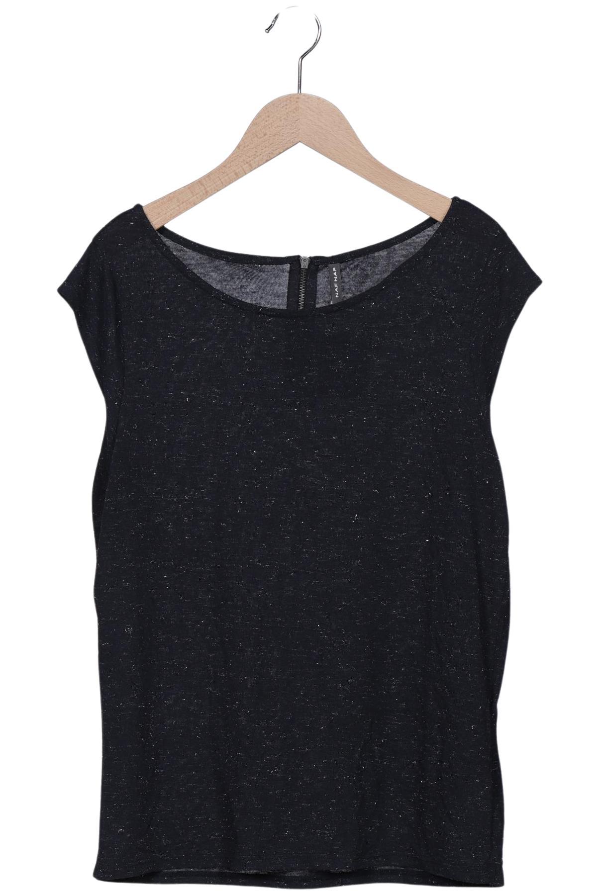 

NAF NAF Damen T-Shirt, schwarz, Gr. 38