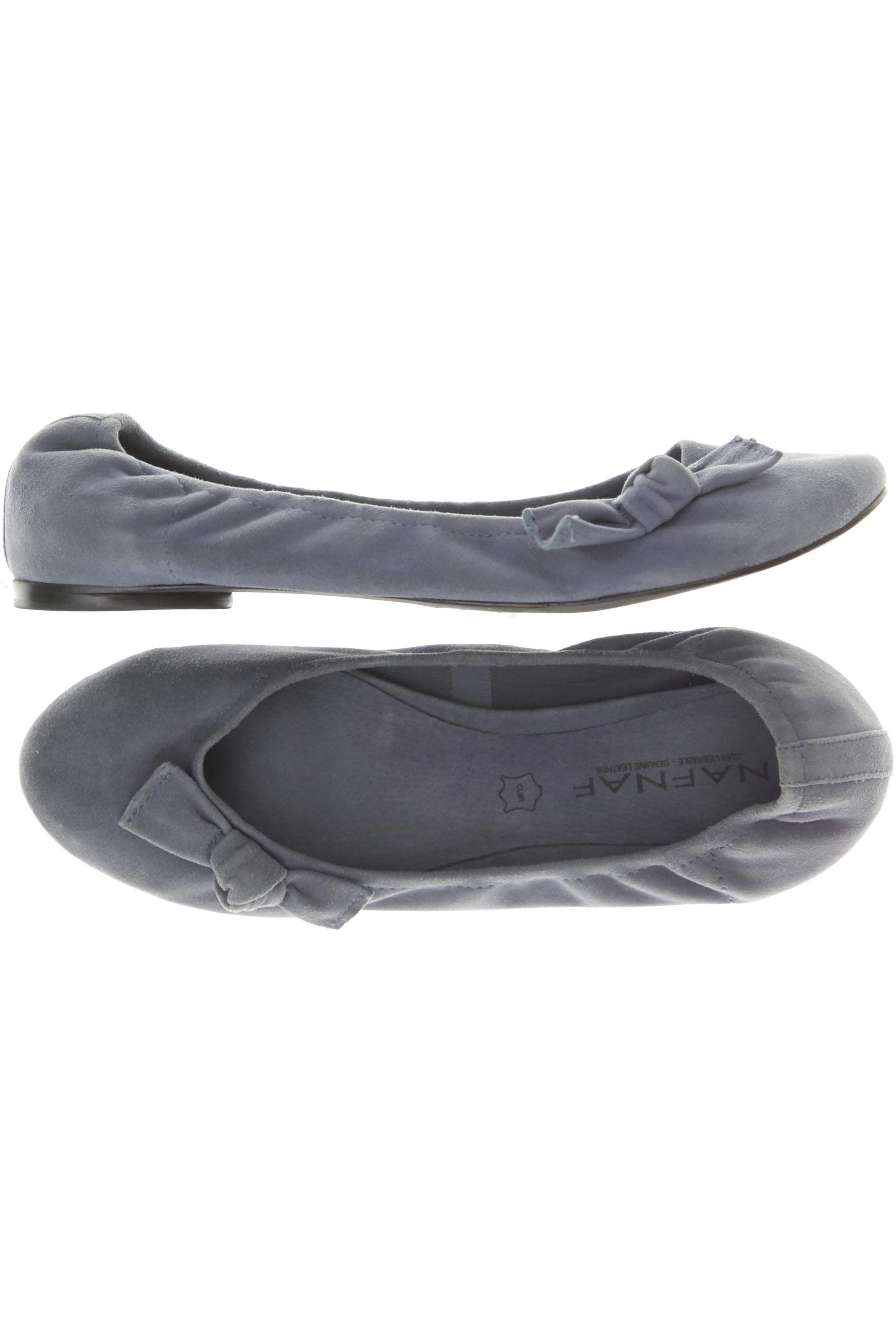 

NAF NAF Damen Ballerinas, blau, Gr. 40