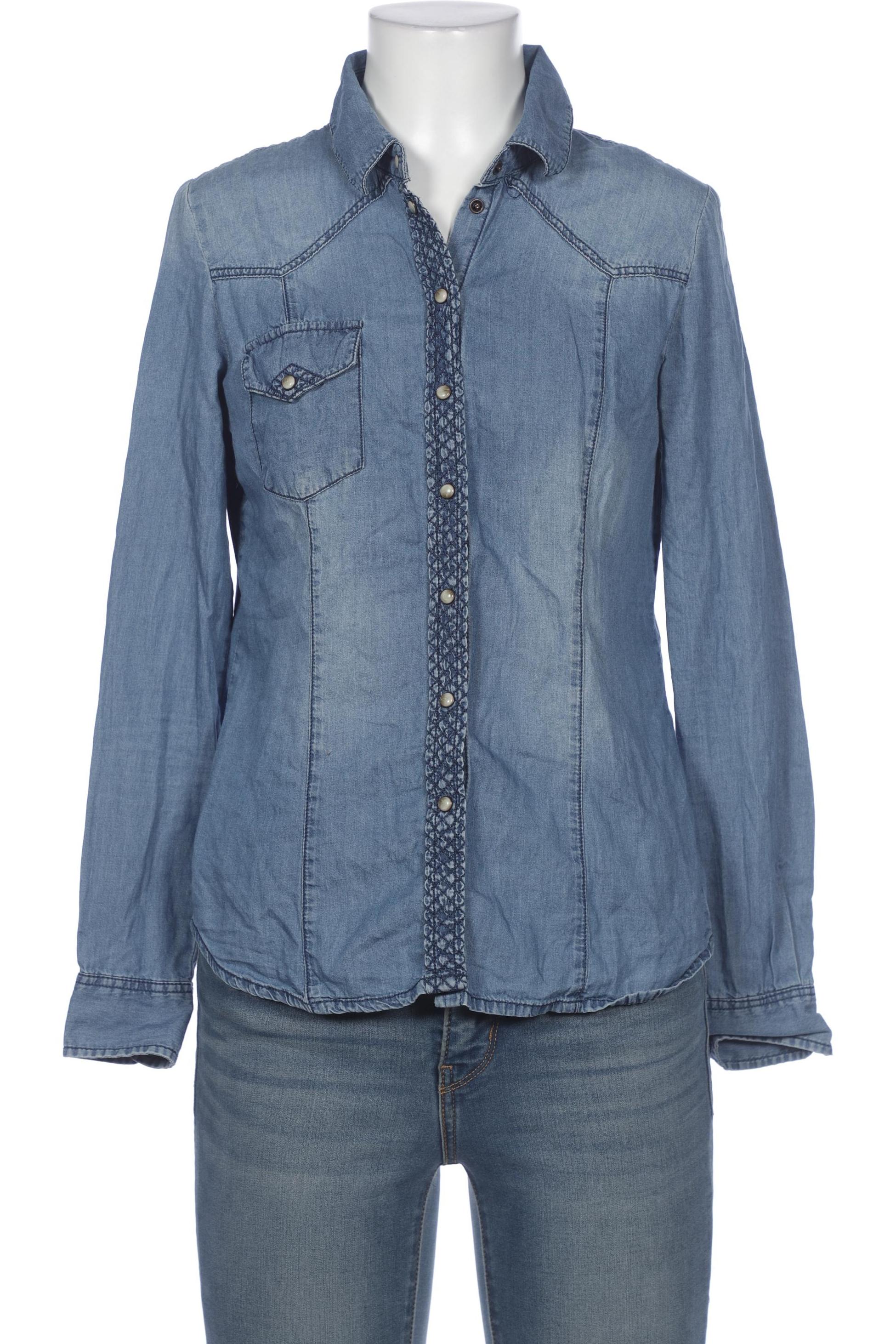 

NAF NAF Damen Bluse, blau, Gr. 34