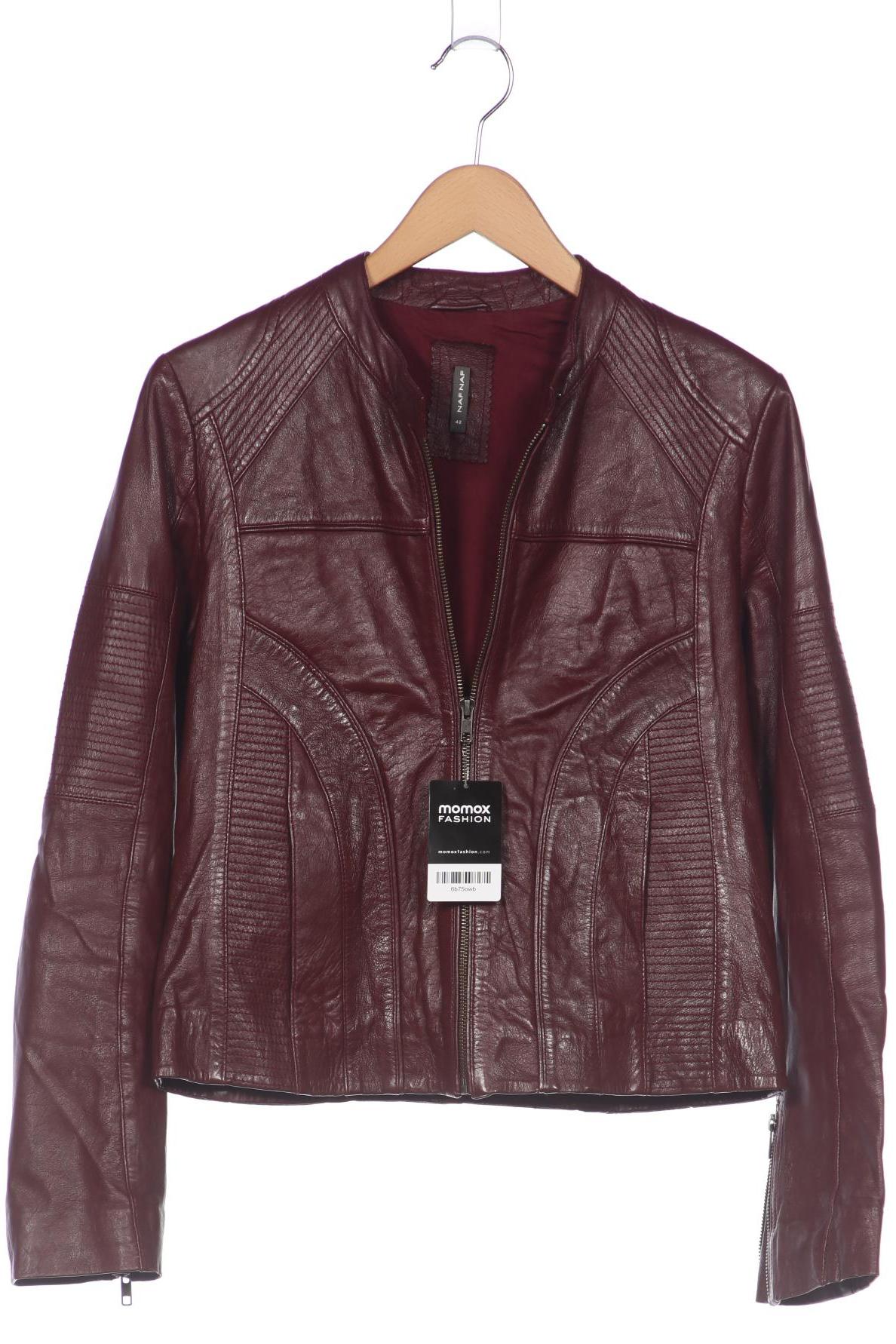 

NAF NAF Damen Jacke, bordeaux, Gr. 42