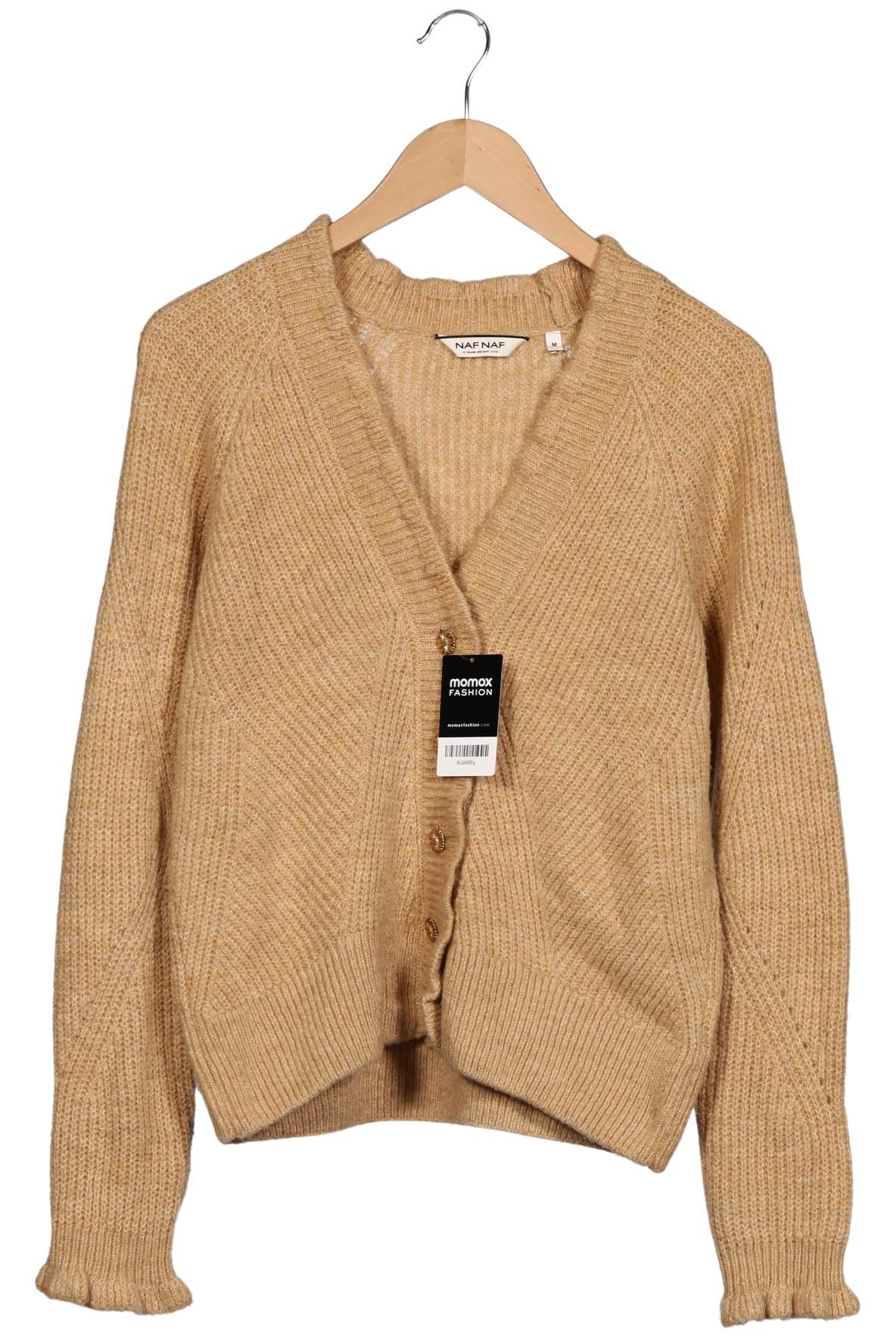 

NAF NAF Damen Strickjacke, beige, Gr. 38