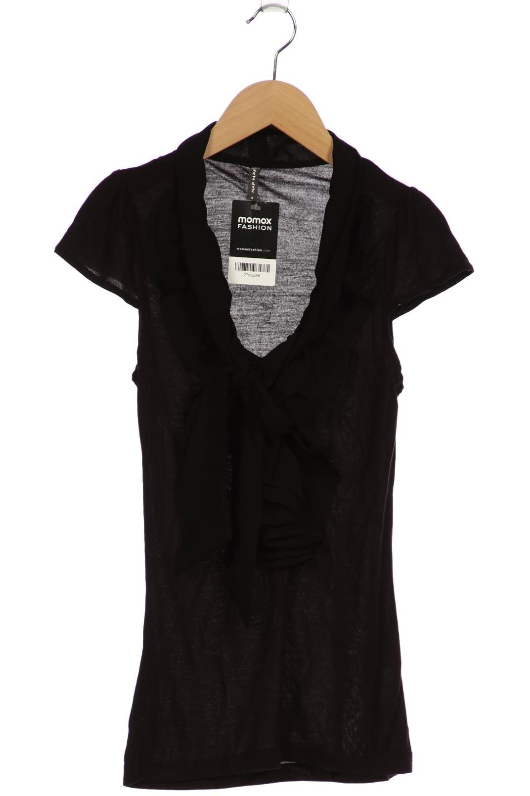 

NAF NAF Damen T-Shirt, schwarz, Gr. 36