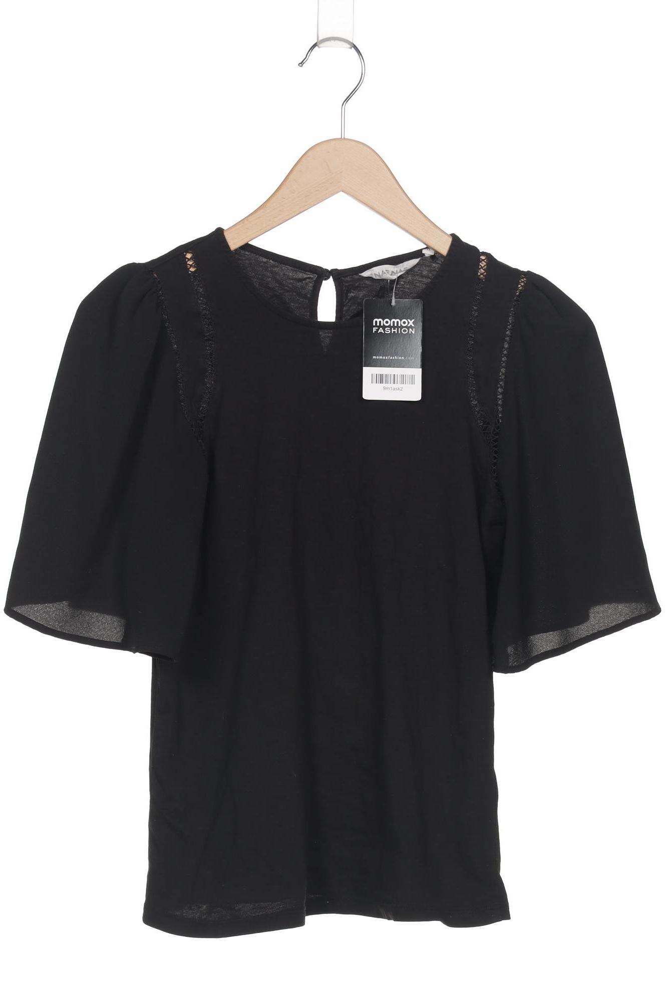 

NAF NAF Damen T-Shirt, schwarz, Gr. 38