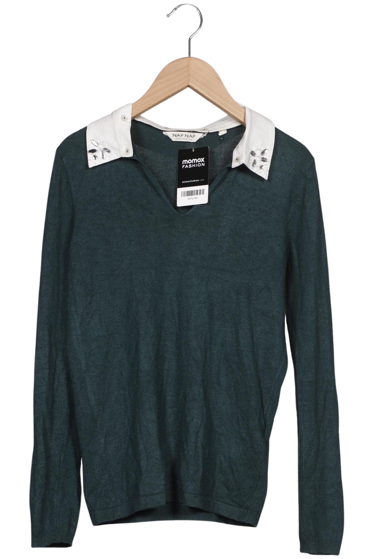 

NAF NAF Damen Pullover, grün, Gr. 36