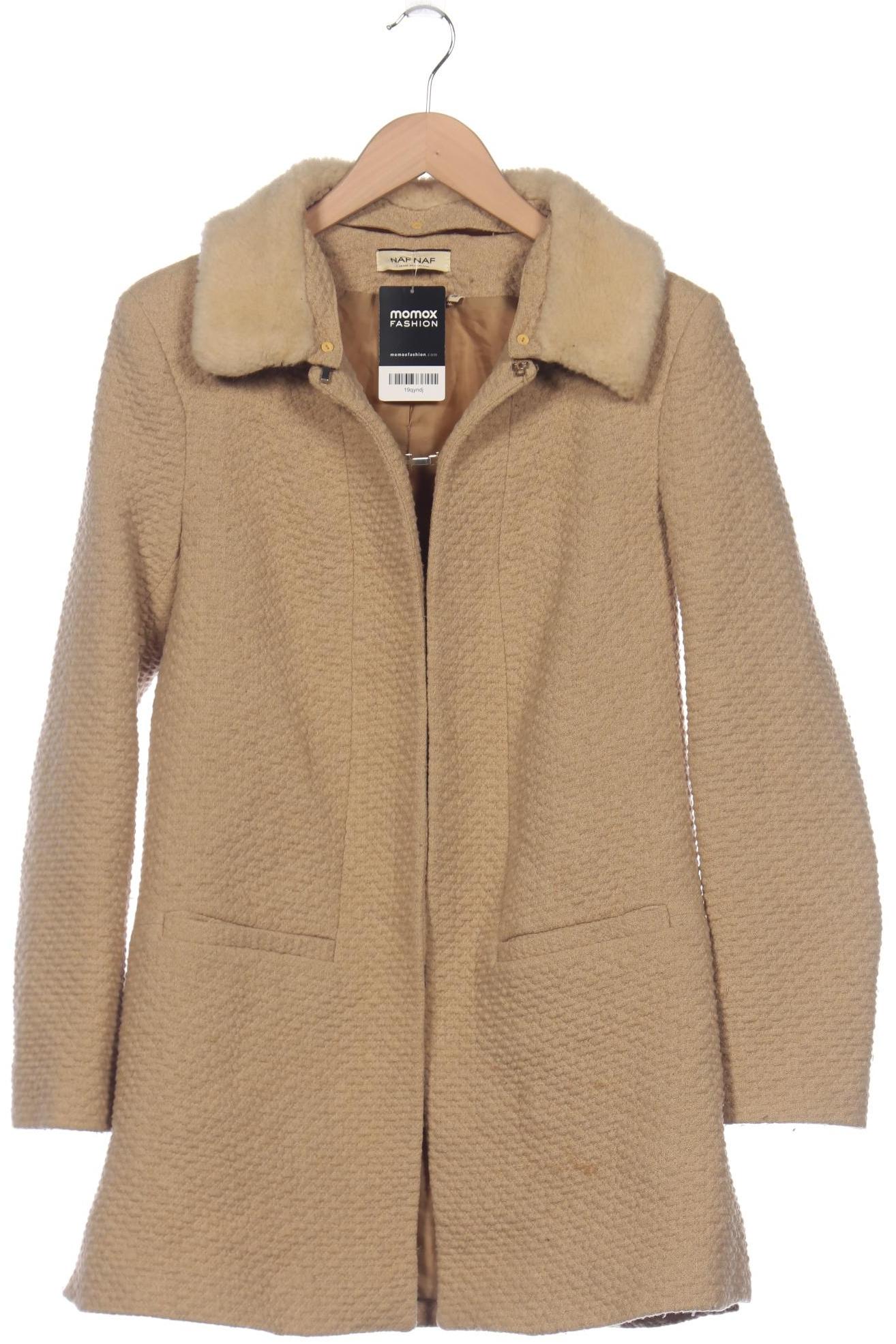 

NAF NAF Damen Mantel, beige, Gr. 38