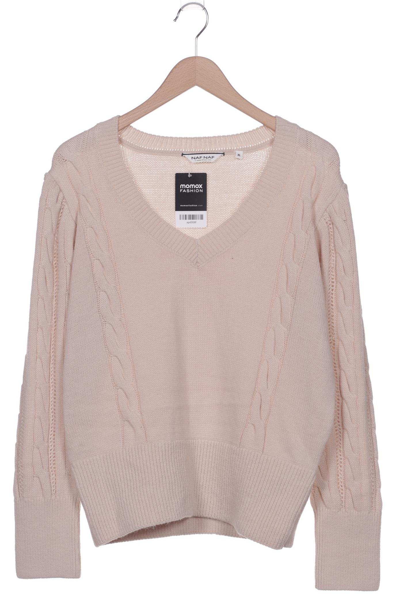 

NAF NAF Damen Pullover, beige, Gr. 44