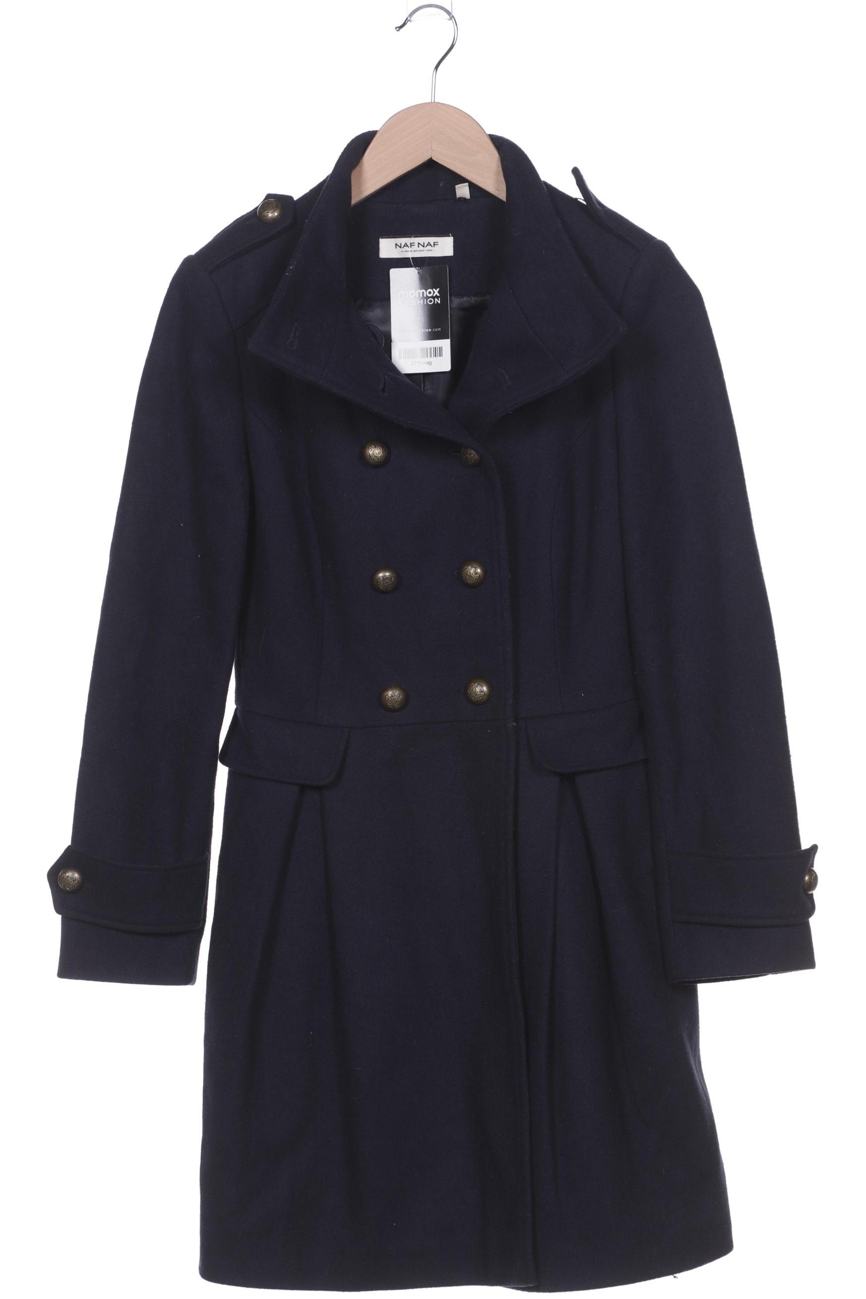 

NAF NAF Damen Mantel, marineblau, Gr. 34