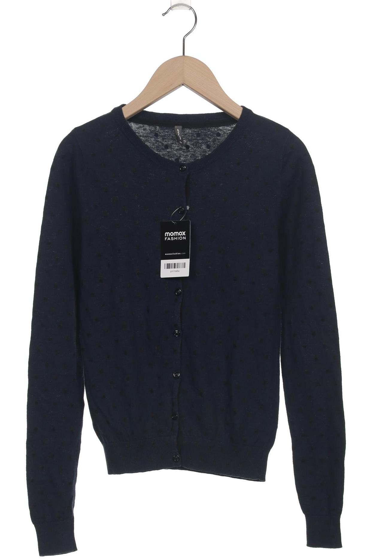

NAF NAF Damen Strickjacke, marineblau, Gr. 34