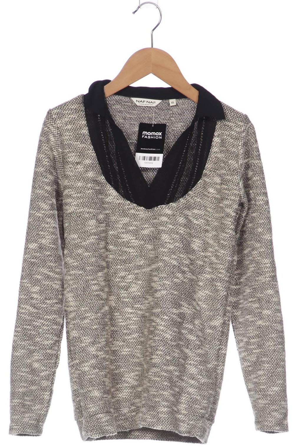 

NAF NAF Damen Pullover, grau, Gr. 34
