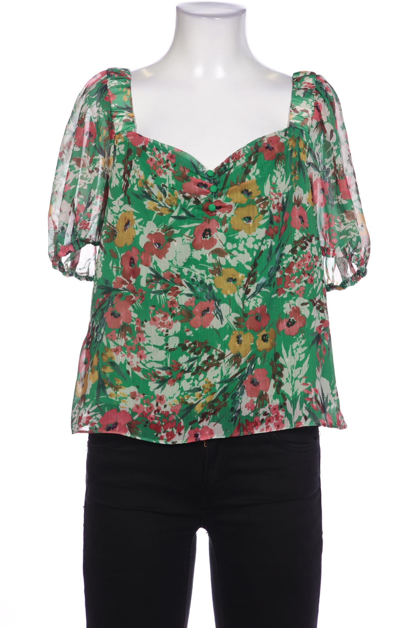 

NAF NAF Damen Bluse, grün, Gr. 38