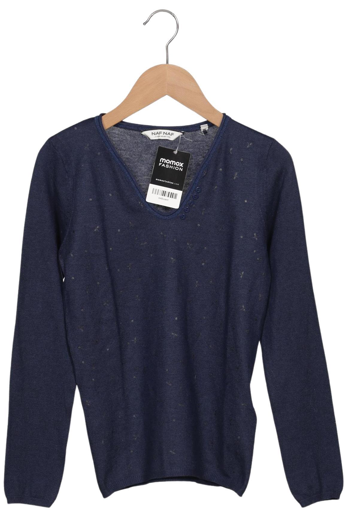 

NAF NAF Damen Pullover, marineblau, Gr. 34
