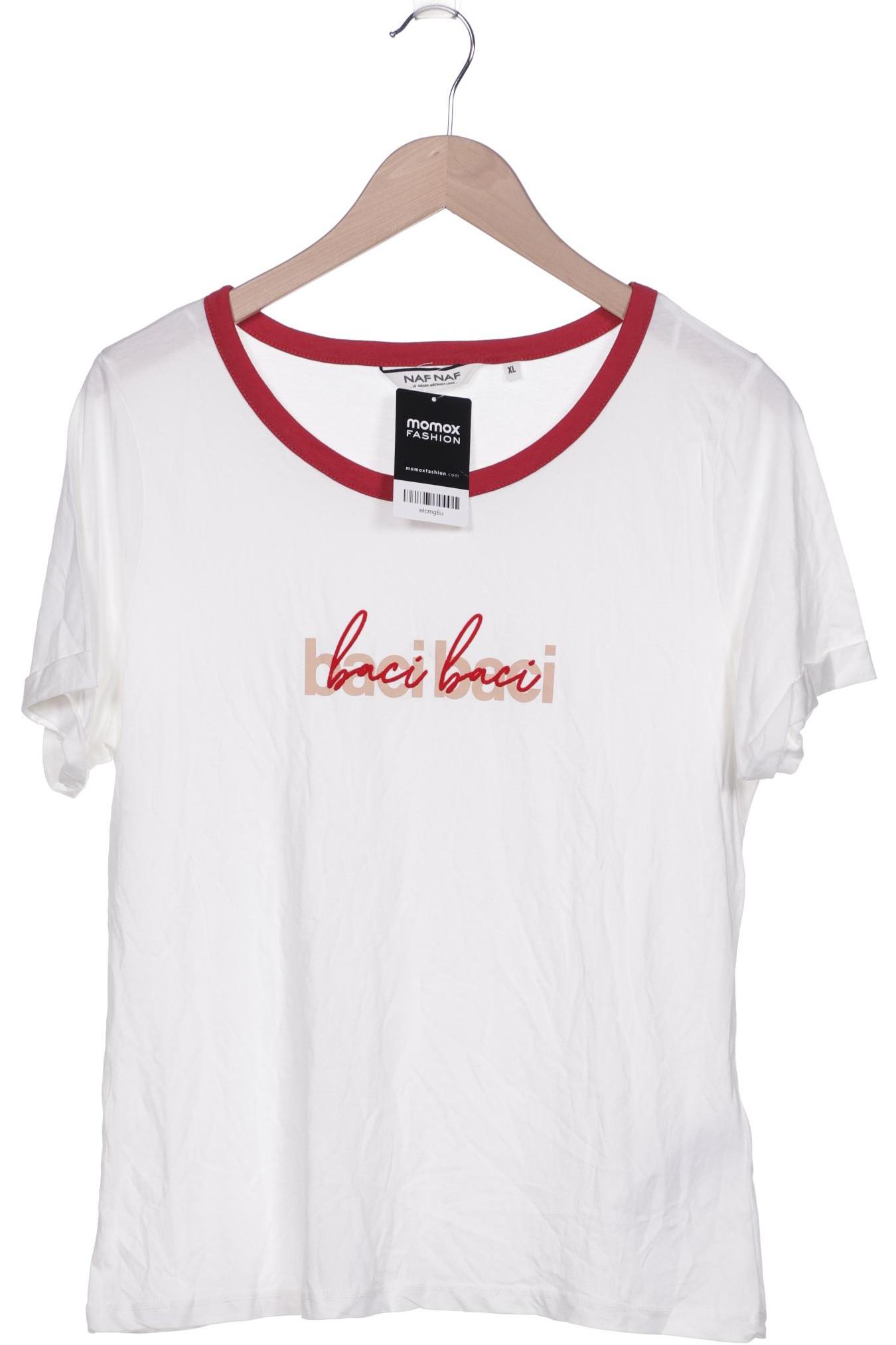 

NAF NAF Damen T-Shirt, weiß