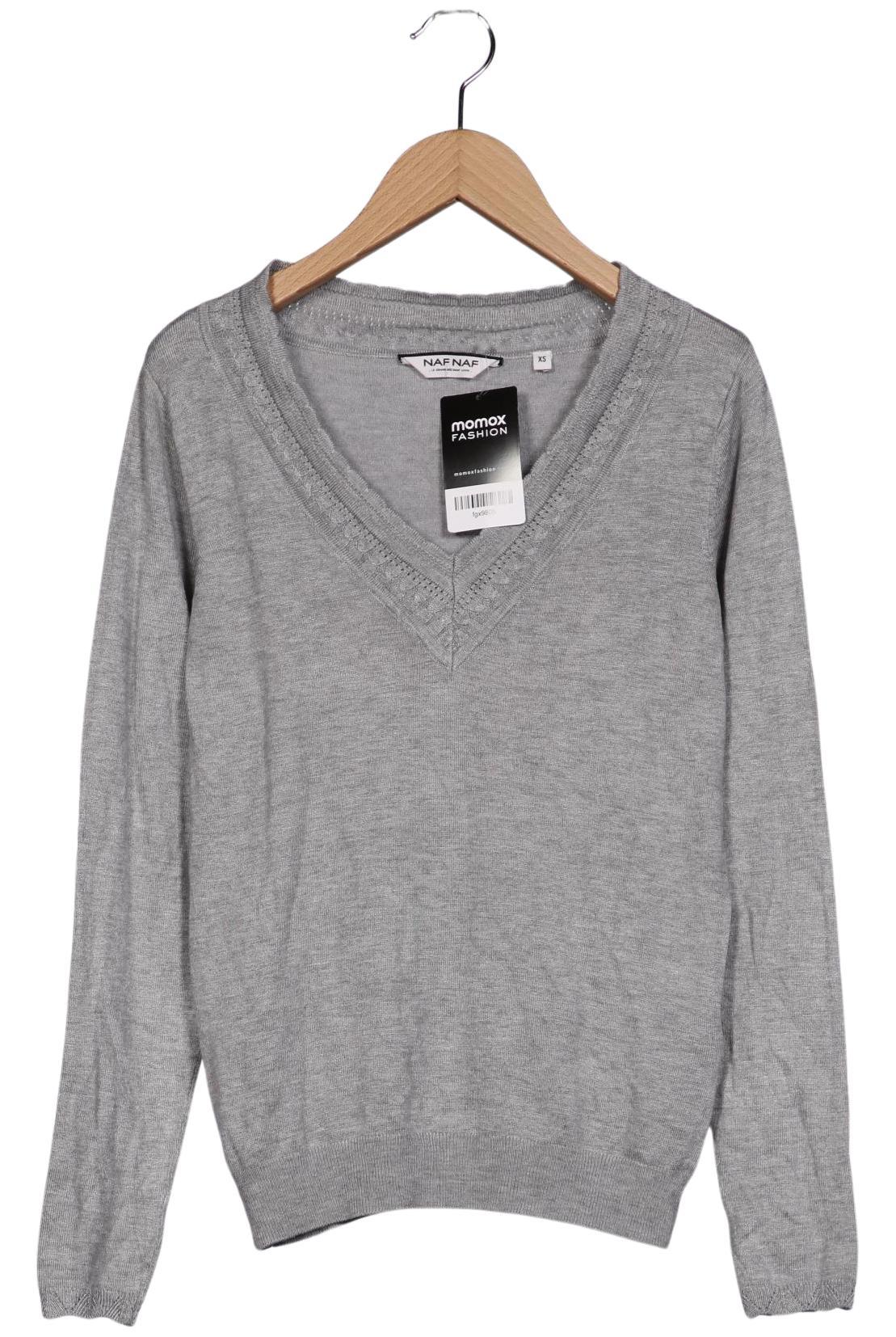 

NAF NAF Damen Pullover, grau, Gr. 34