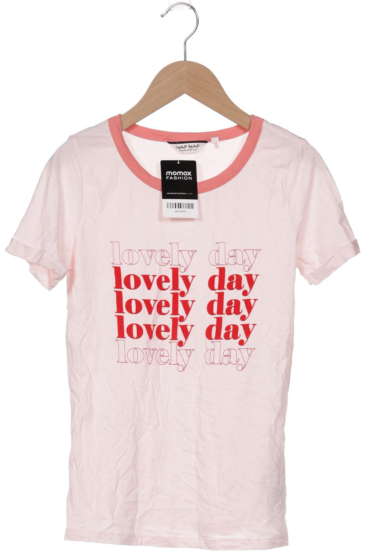 

NAF NAF Damen T-Shirt, pink, Gr. 34