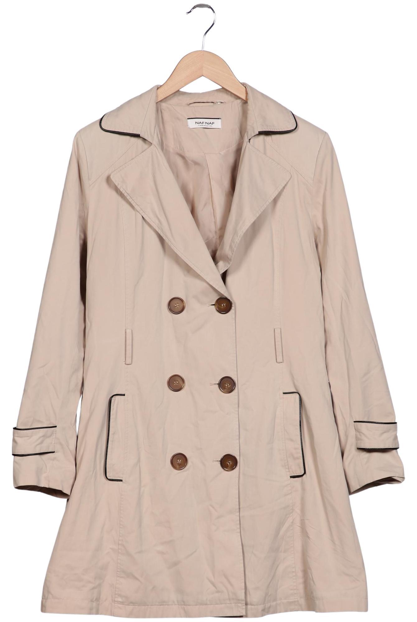 

NAF NAF Damen Mantel, beige, Gr. 44