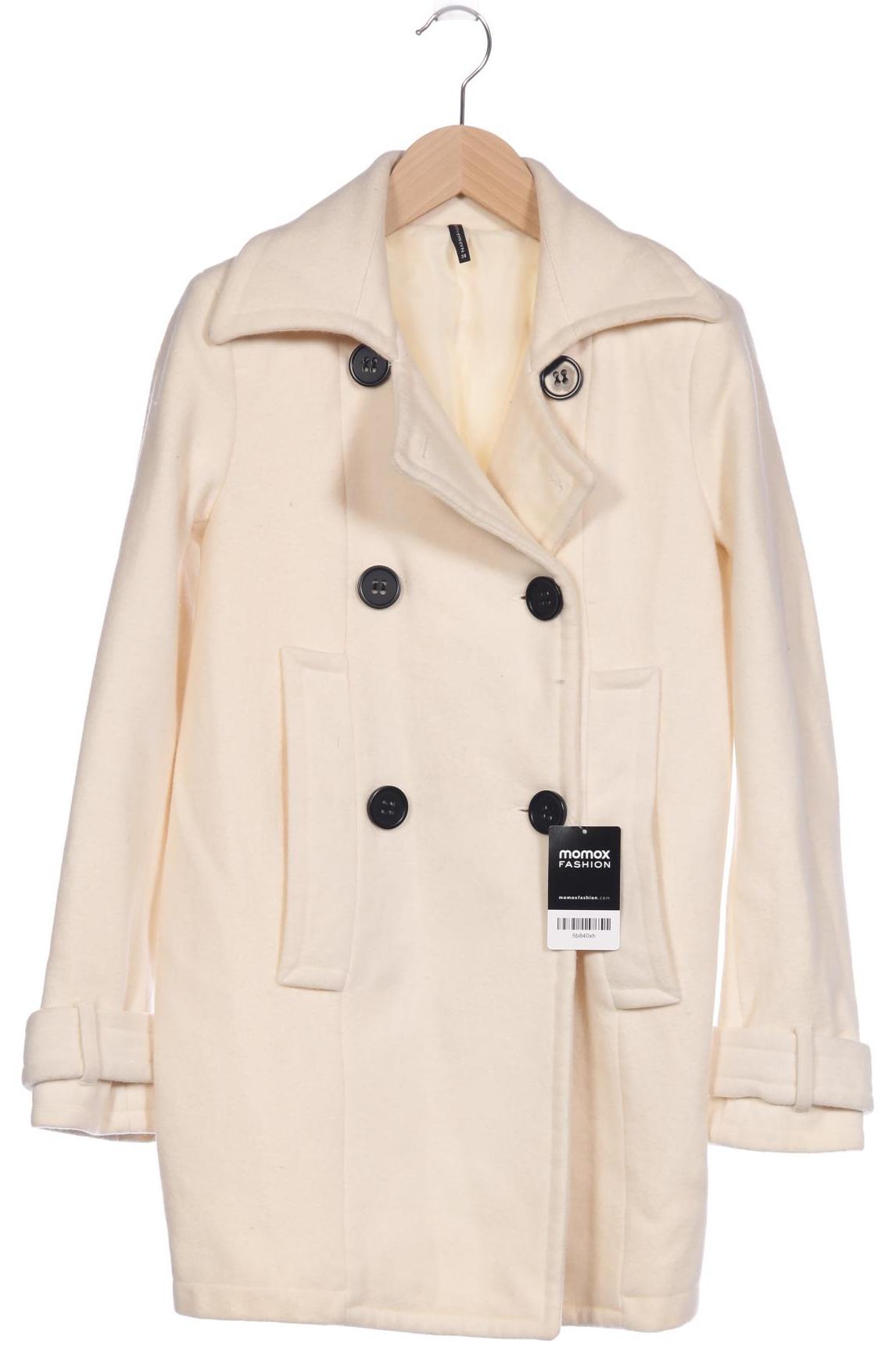 

NAF NAF Damen Mantel, cremeweiß, Gr. 38