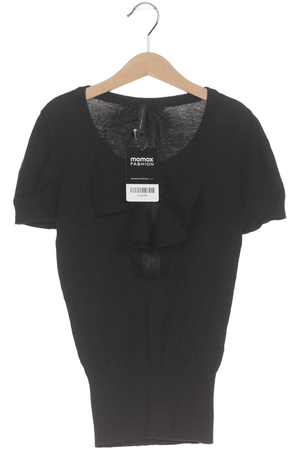 

NAF NAF Damen T-Shirt, schwarz, Gr. 36