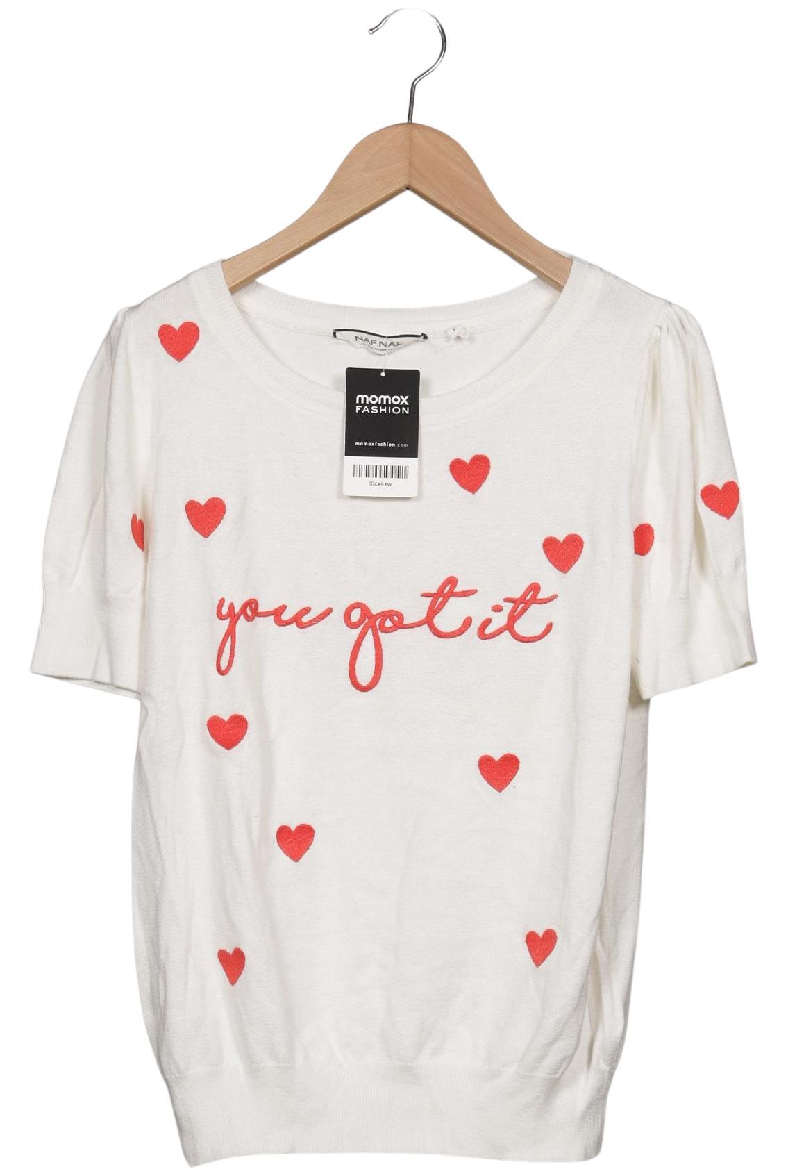 

NAF NAF Damen Pullover, weiß, Gr. 42